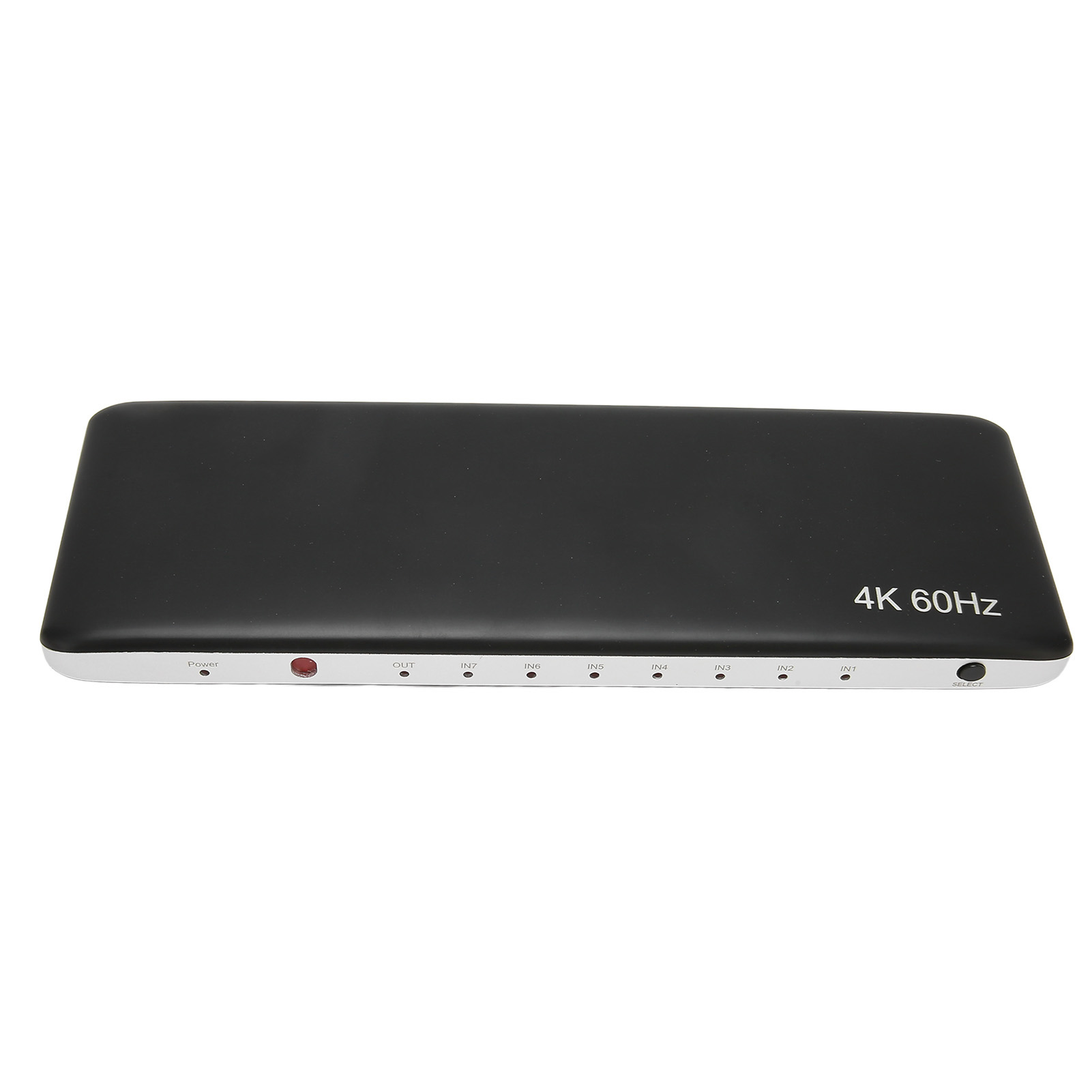 Multimedia-umschalter Mit 7 Eingängen Und 1 Ausgang (hd 2.0), Hdcp 2.2-kompatibel, 4k 60hz Uhd 3d-videoauswahl, 100–240v Eu-stecker