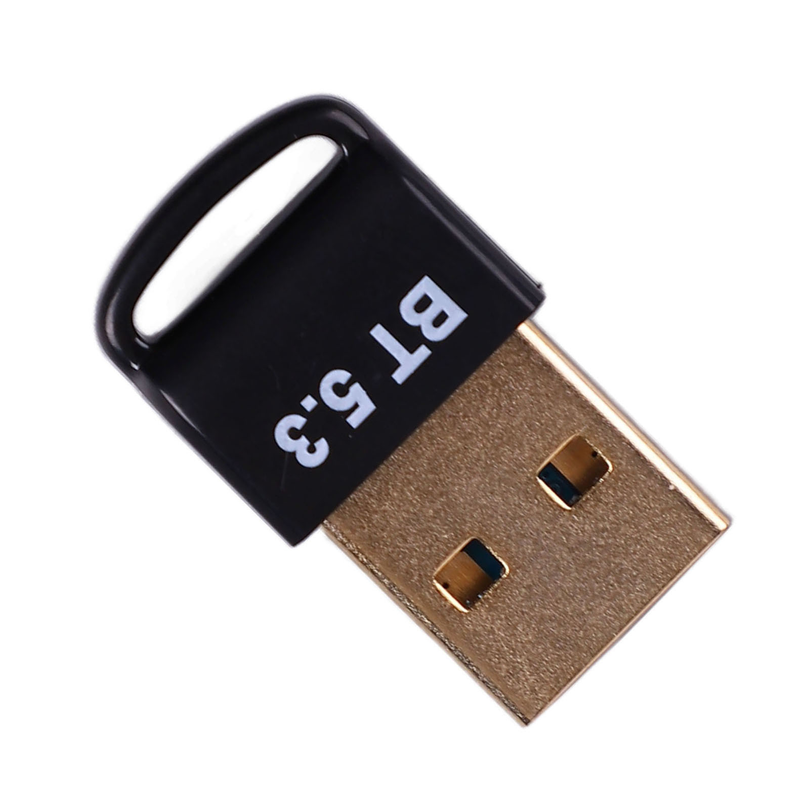 Bluetooth-usb-adapter Mit Verzögerungsfreier Übertragung, Vergoldetem Anschluss, Bluetooth 5.3-transceiver-dongle Für Windows 8.1-, 10- Und 11-pcs