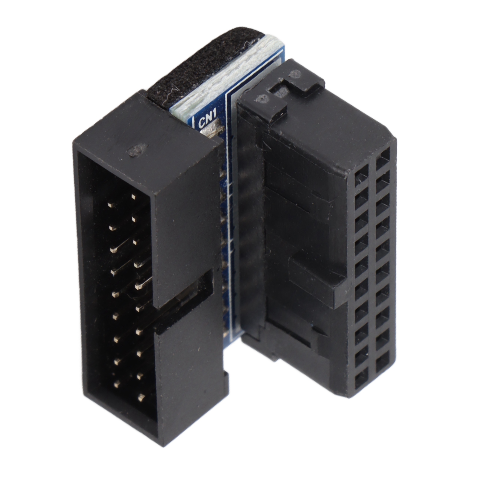 90° Drehbarer Motherboard-anschluss Für Mehrlagige Usb 3.0-leiterplatten, 19/20-poliger Vertikaler Adapter.