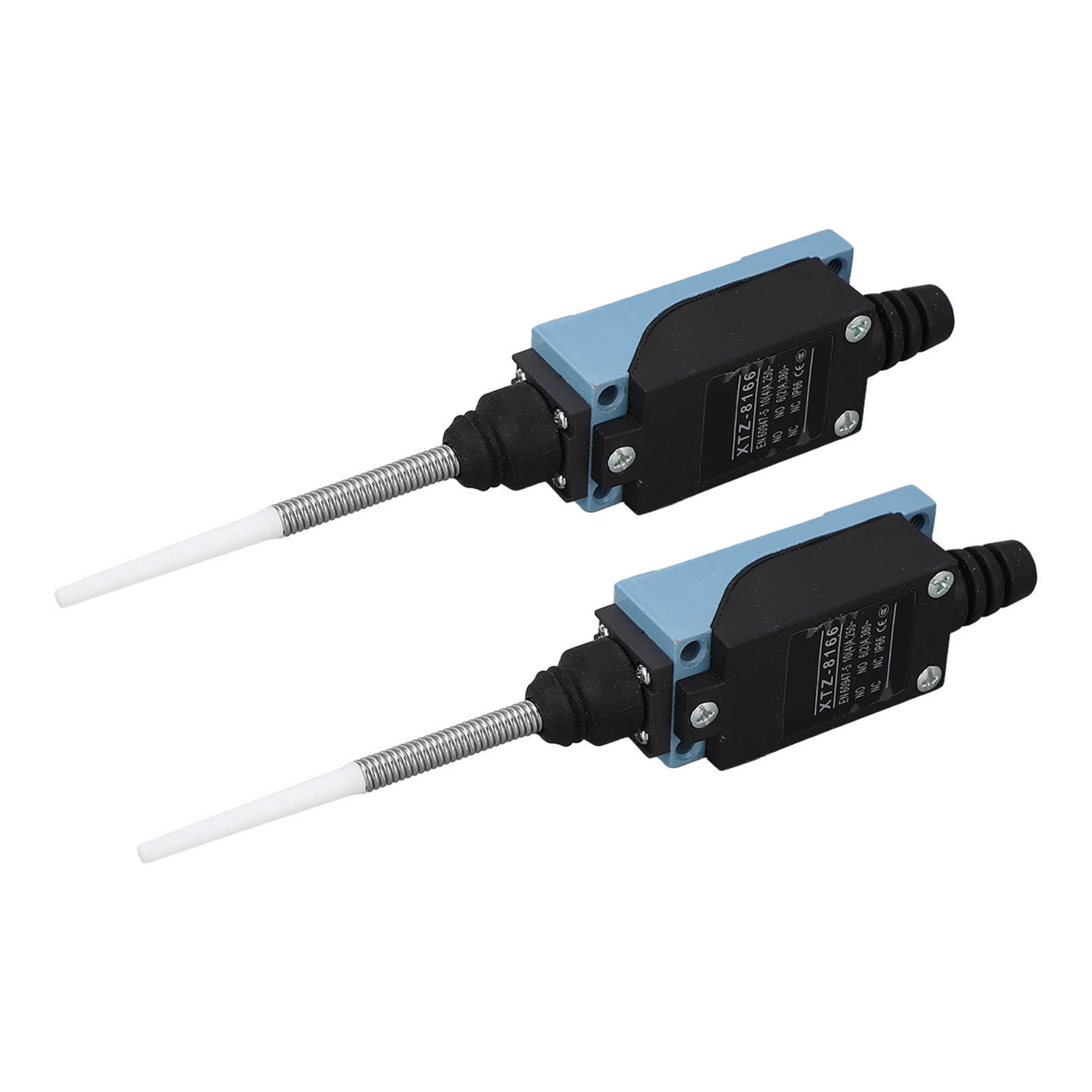 Momentan Betätigbare, Federbelastete Endschalter, Automatische Rückstellung, Schutzart Ip66, Flexible Federstange, 250 V/380 V