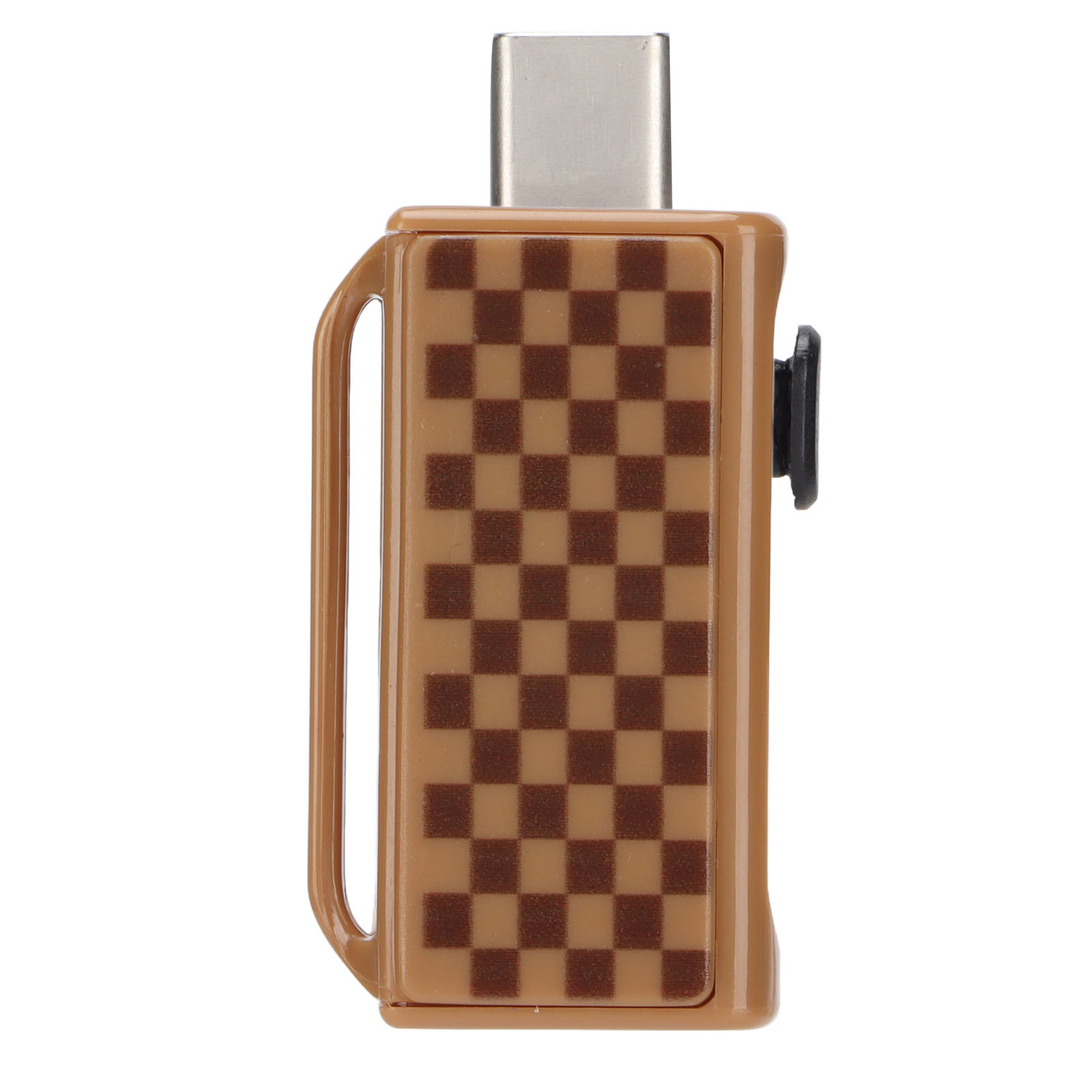 Tragbarer 128-gb-usb-stick Mit Rasterdesign Und Push-pull-funktion. Ideal Zum Speichern Und Übertragen Von Daten Zwischen Pcs Und Smartphones.