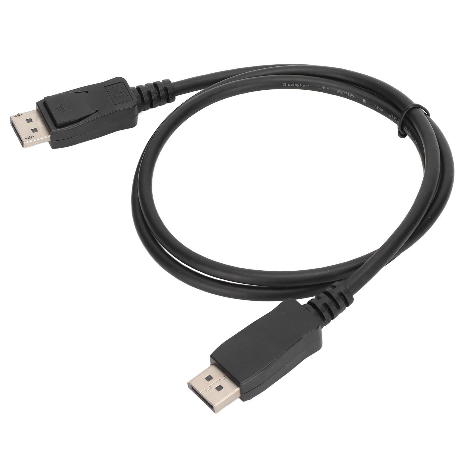 Hochgeschwindigkeits-displayport-kabel (32 Awg, 4k, 60 Hz, Stecker Auf Stecker) Mit Staubschutzkappe, 1 M / 3,3 Fuß