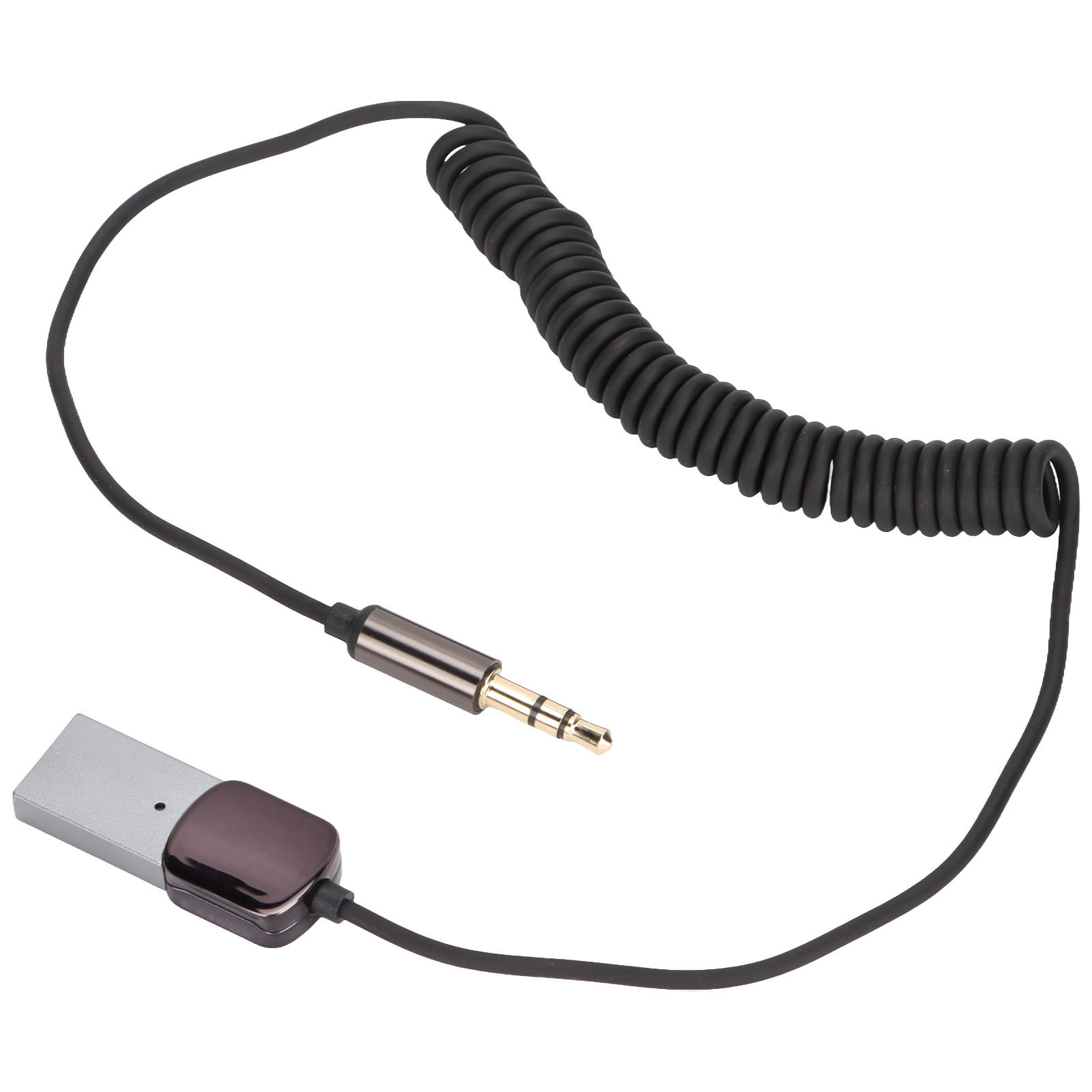 3,5-mm-auto-audio-transmitter Mit Rauschunterdrückung, Drahtlosem Empfänger, Verbindungsspeicher Und Freisprechfunktion.