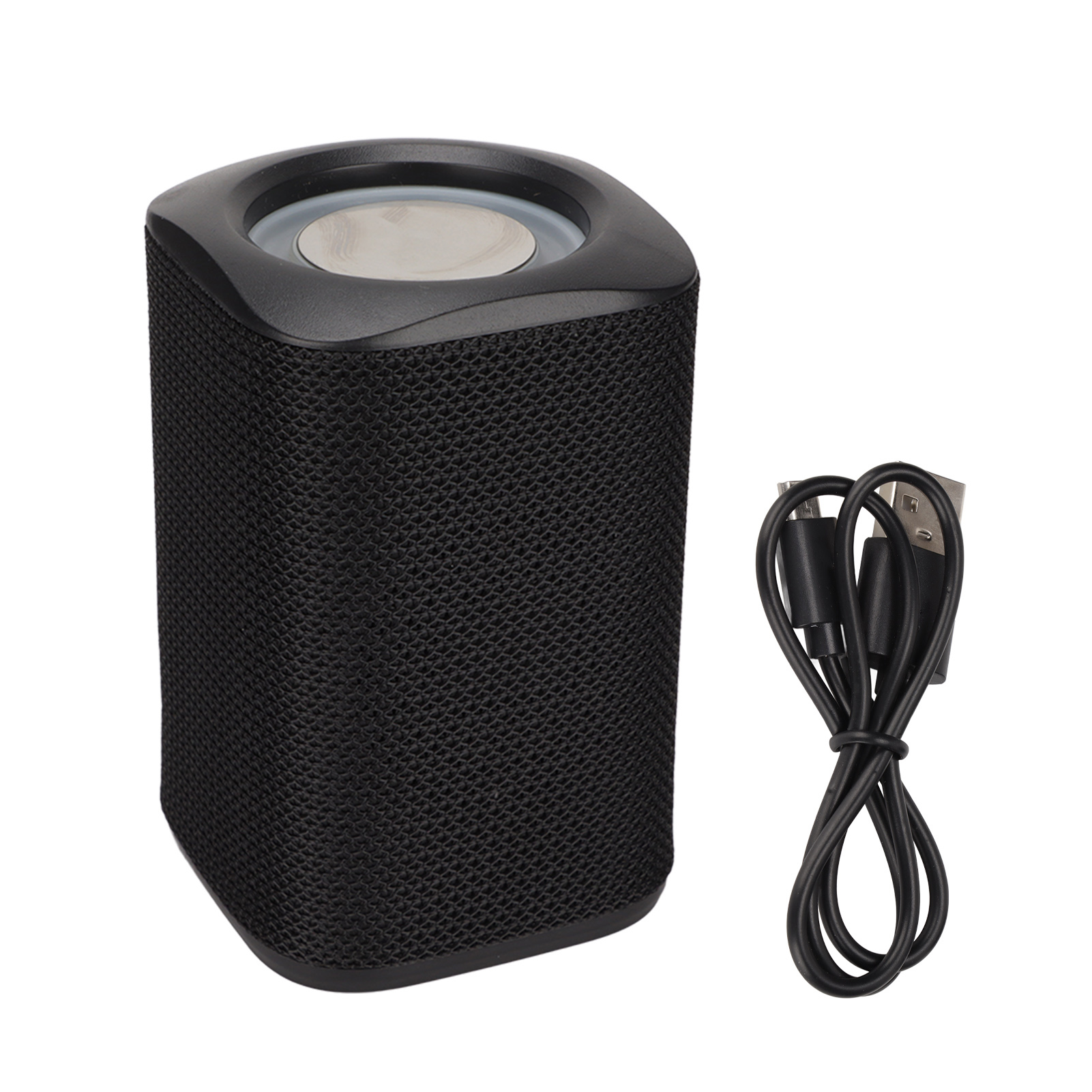 Tragbarer Bluetooth-lautsprecher Mit Speicherkartenkompatibilität, Kabelloser Sportlautsprecher Mit Rgb-beleuchtung, Für Tablets, Laptops Und Mobiltelefone.