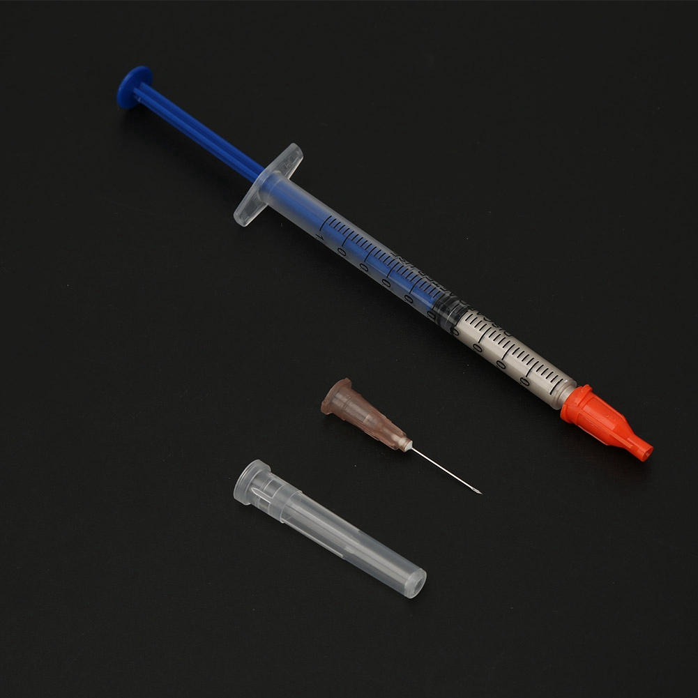 Leitfähige Silberpaste In Einer Spritze, Schnell Trocknendes Silberfett Zur Reparatur Von Tastaturplatinen (0,4 Ml)