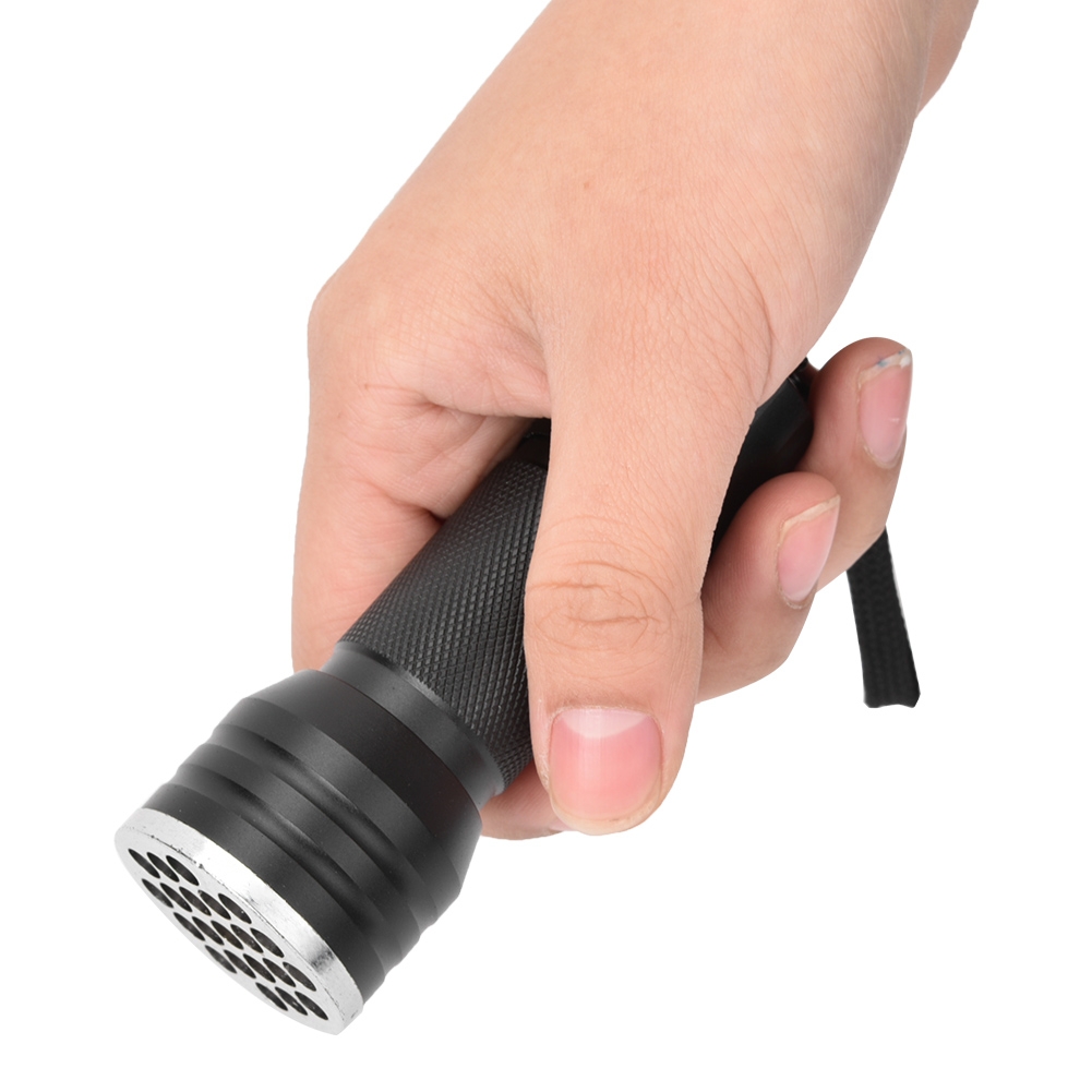Led-taschenlampe Für Handy-reparaturen, Uv-klebstoffhärtung, Ultraviolettes Licht, 21 Leuchtperlen