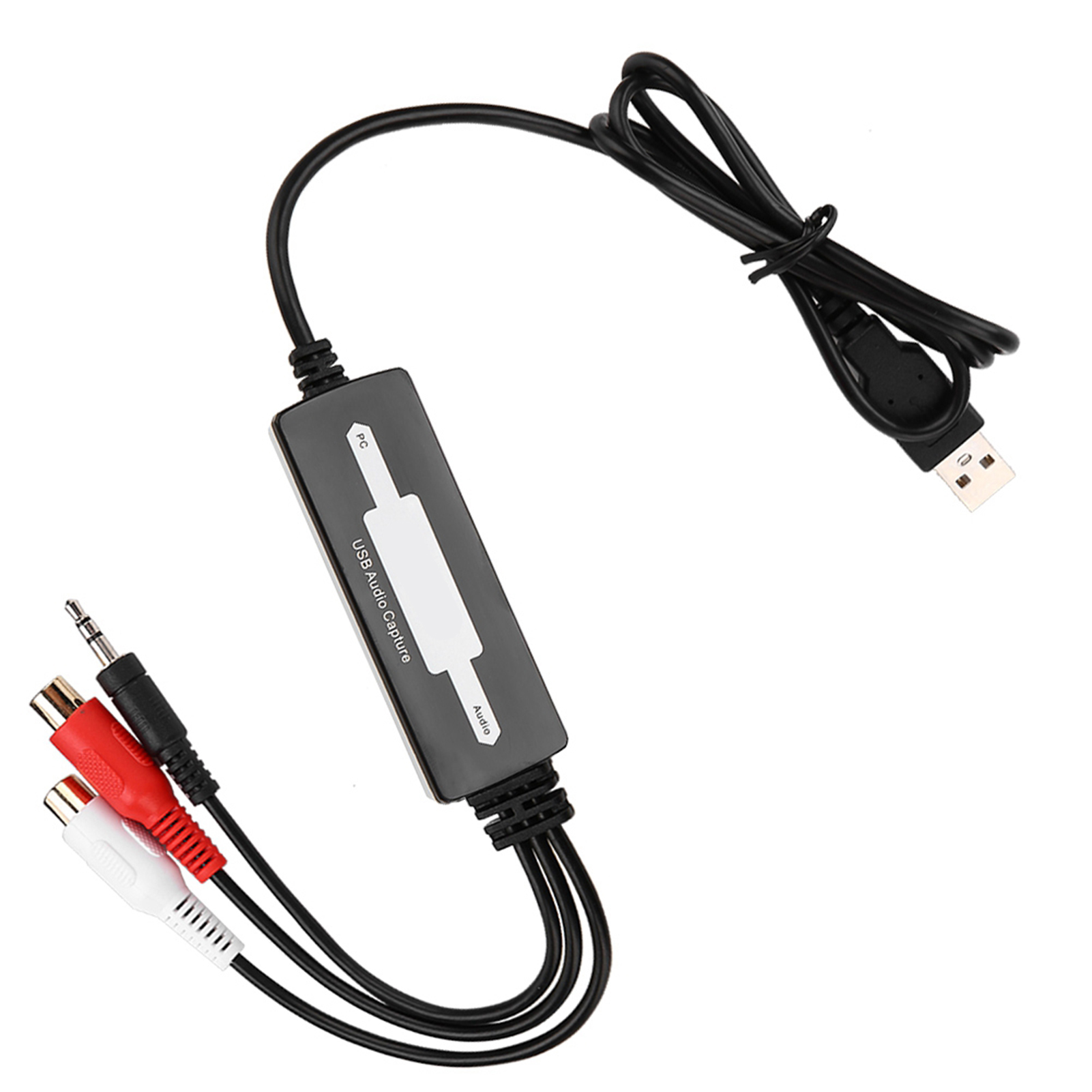 Usb-audioaufnahmekarte Zur Umwandlung Von Schallplattenkassetten In Mp3/wav