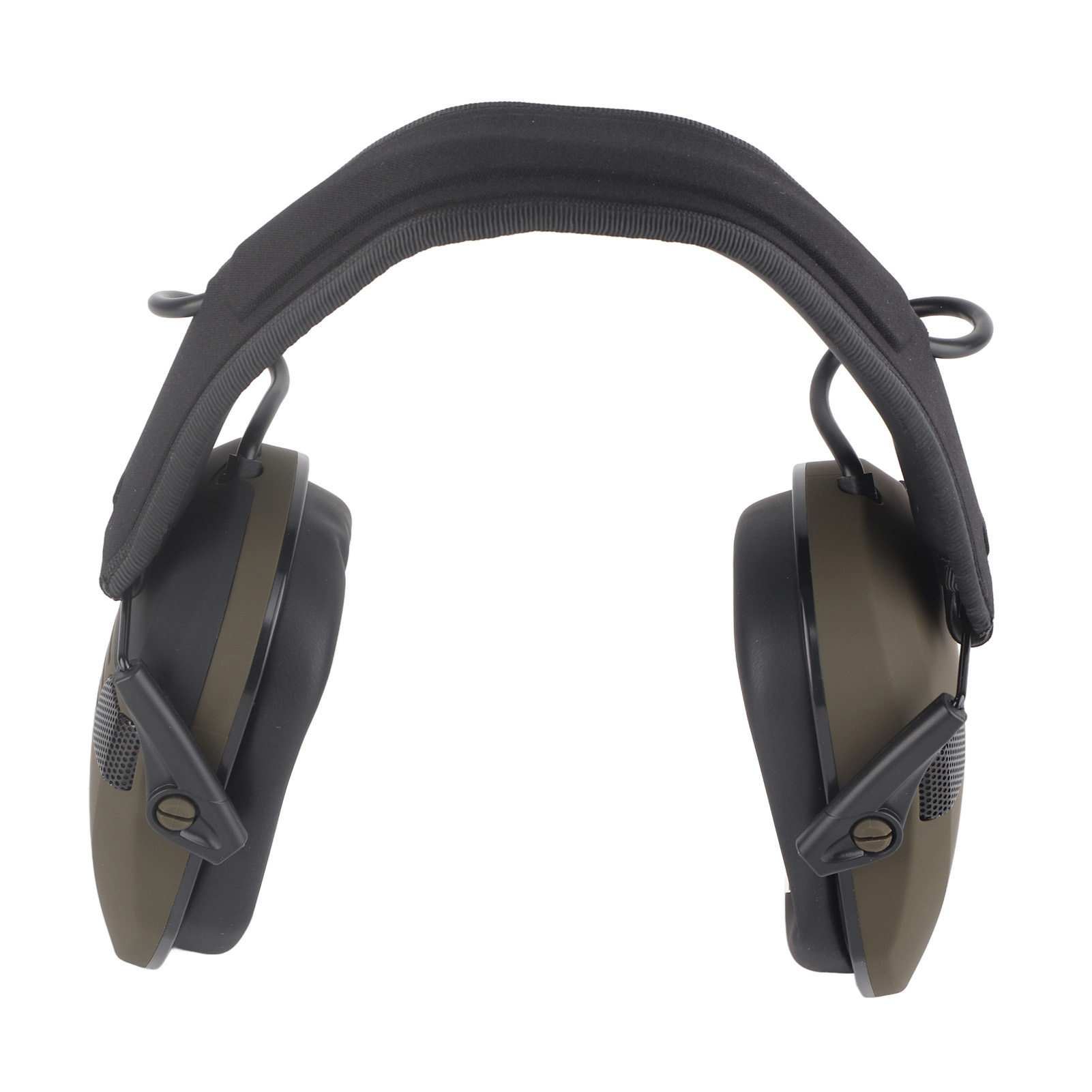 Elektronischer Noise-cancelling-kopfhörer Mit 22 Db Nrr, 3,5-mm-audio-headset Mit Lautsprecherfunktion Für Schießsport, Olivgrün
