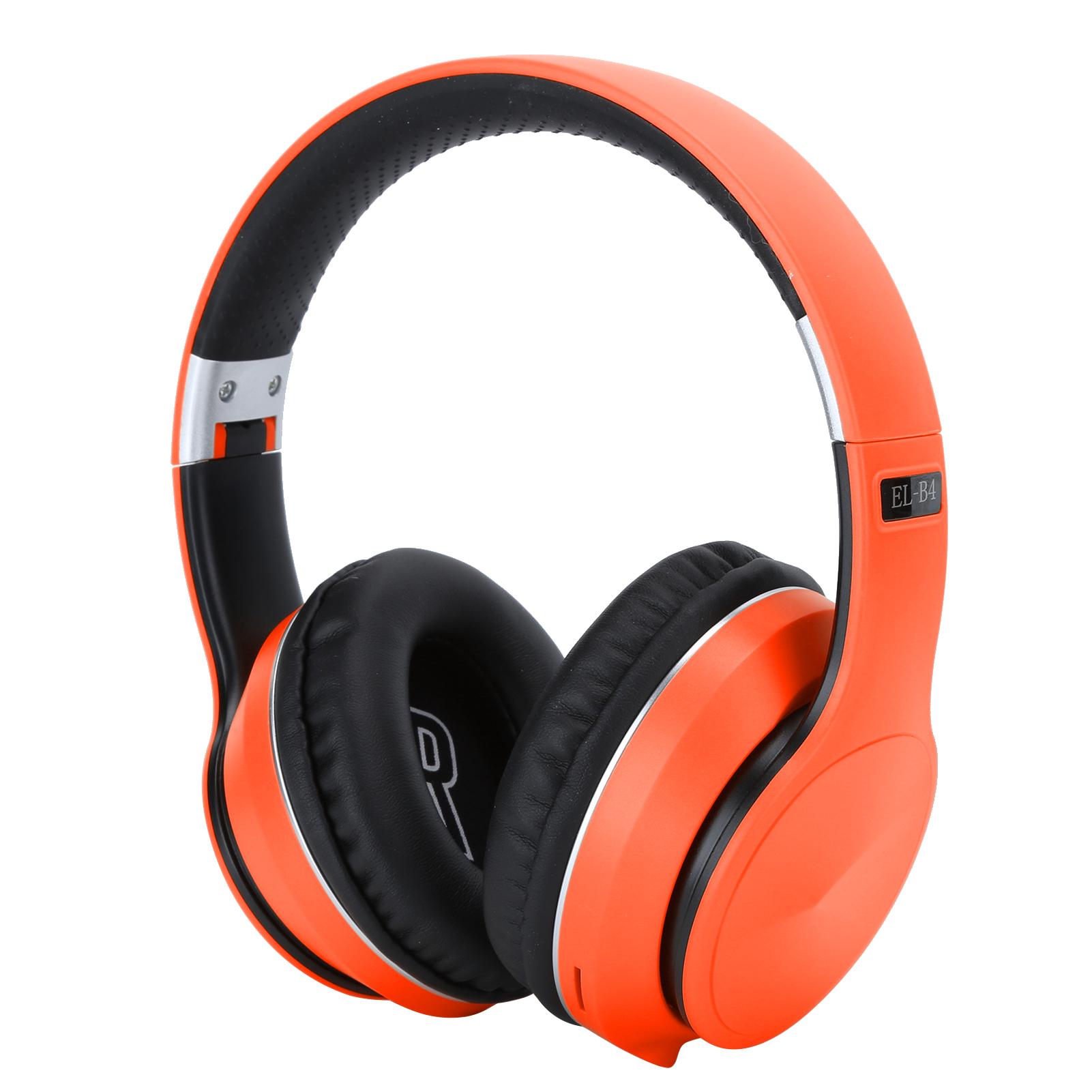 Faltbarer, Kabelloser Bluetooth-stereo-kopfhörer Für Sport, Kompatibel Mit Dem Radiomodus (orange)
