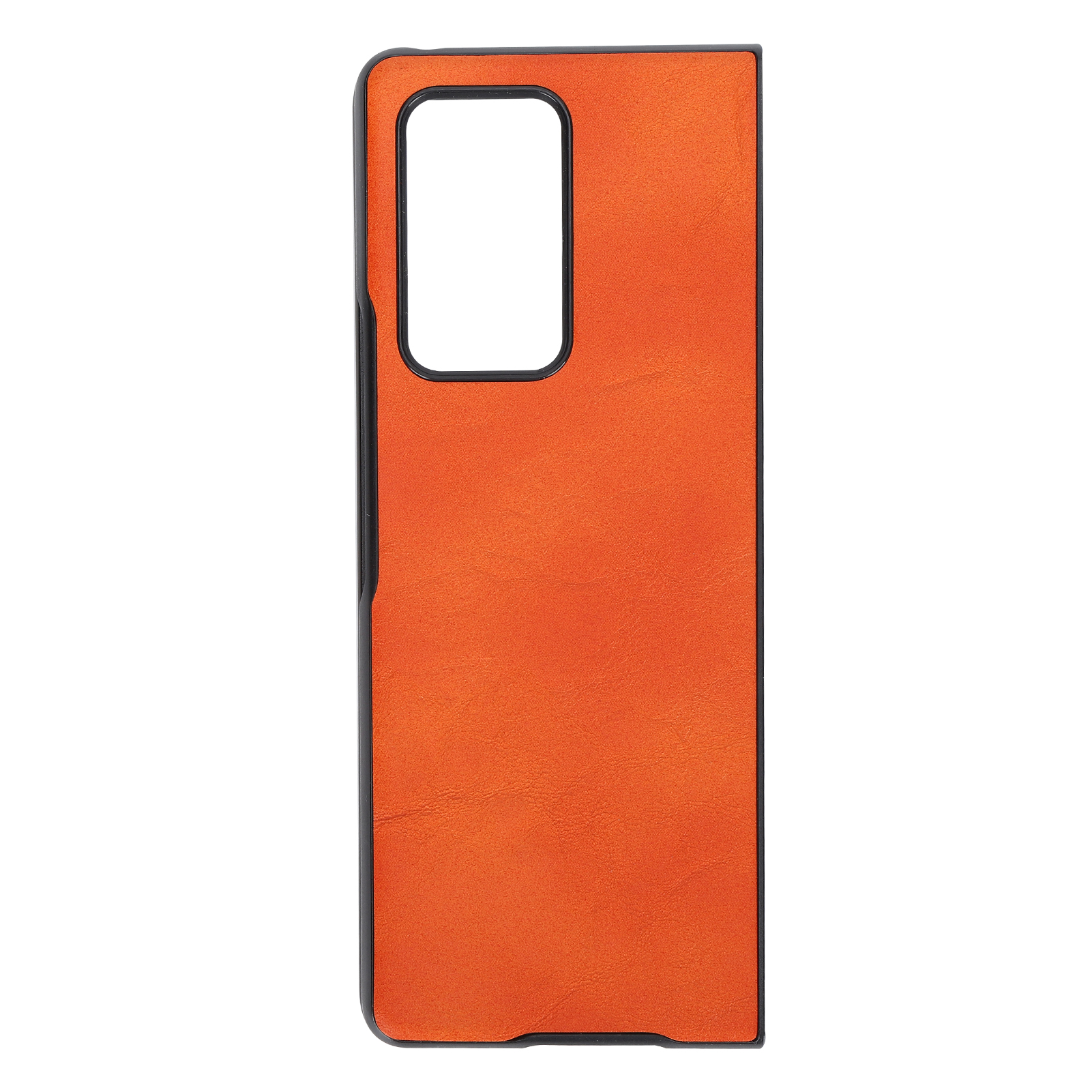 Lederhülle Für Samsung Galaxy Z Fold 2, Stoßfester Schutz, Orange