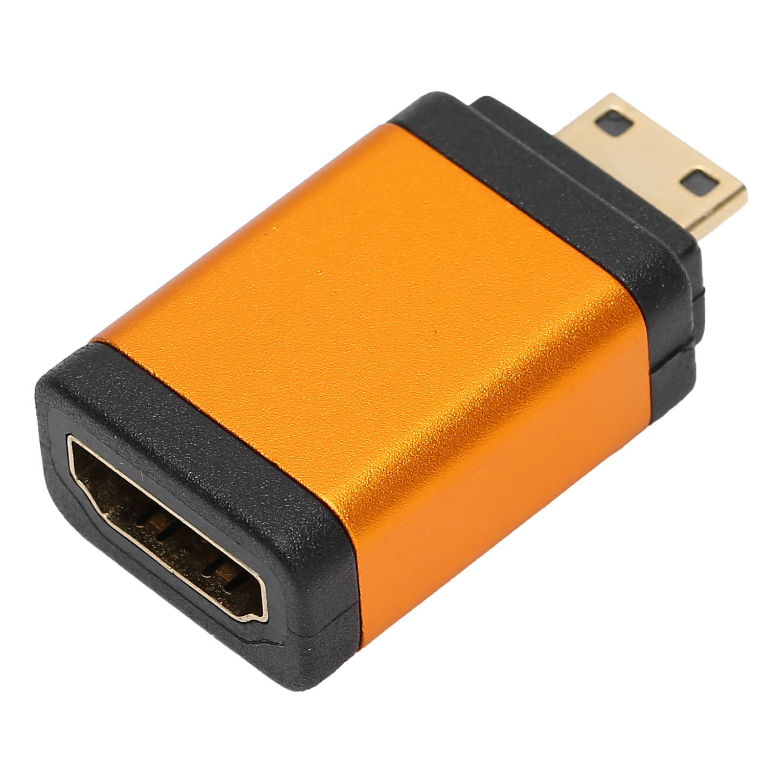 Mini-hd-multimedia-adapter, Stecker-auf-buchse, 4k X 2k Für Kameras, Camcorder, Dslrs, Tablets Und Videokarten (orange)