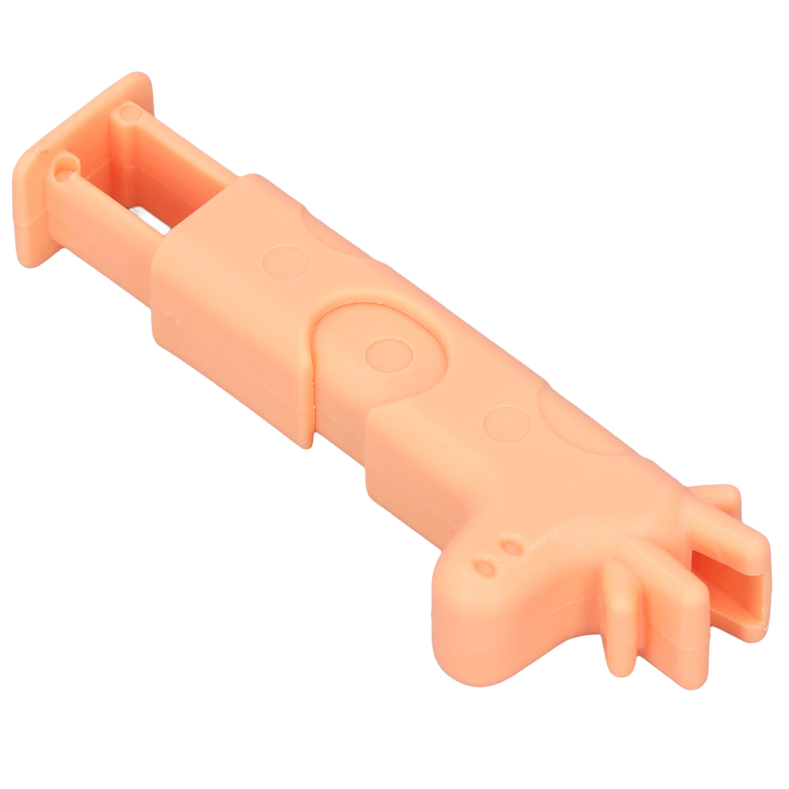 Hochdruckbeständige, Feuchtigkeitsbeständige Verschlussclips Mit Giraffenmuster Für Gefrierbeutel, Brottüten, Snackbeutel, Orange