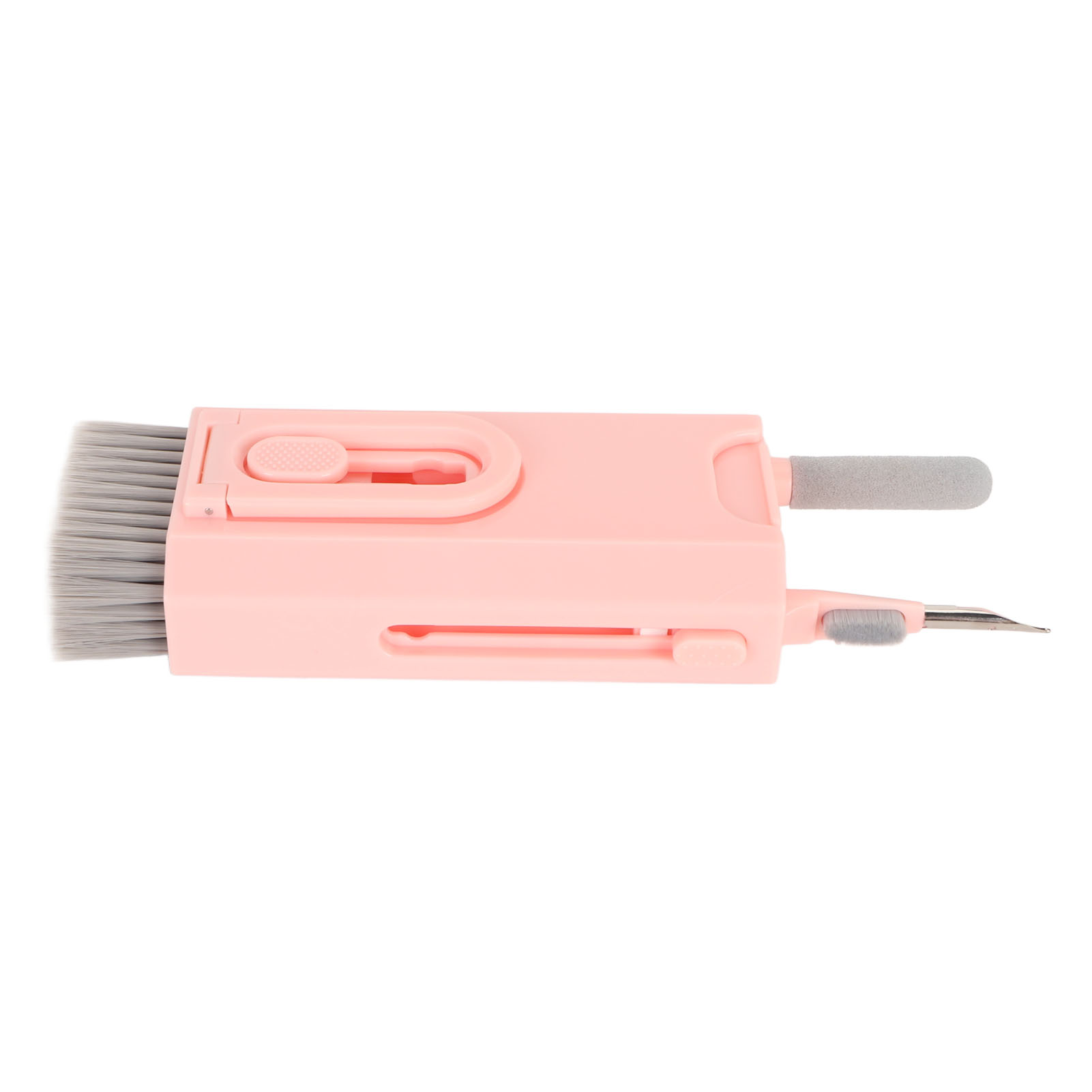 8-in-1 Elektronik-reinigungsset: Reinigungsset Für Tastatur, Laptop Und Kopfhörer (mit Bürste), Rosa.