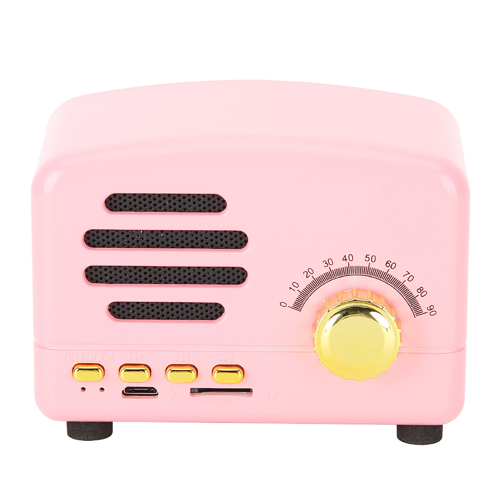Mini-bluetooth-lautsprecher, Klein, Usb-aufladbar, Pink, Tragbar, Freisprechfunktion, Für Den Außenbereich