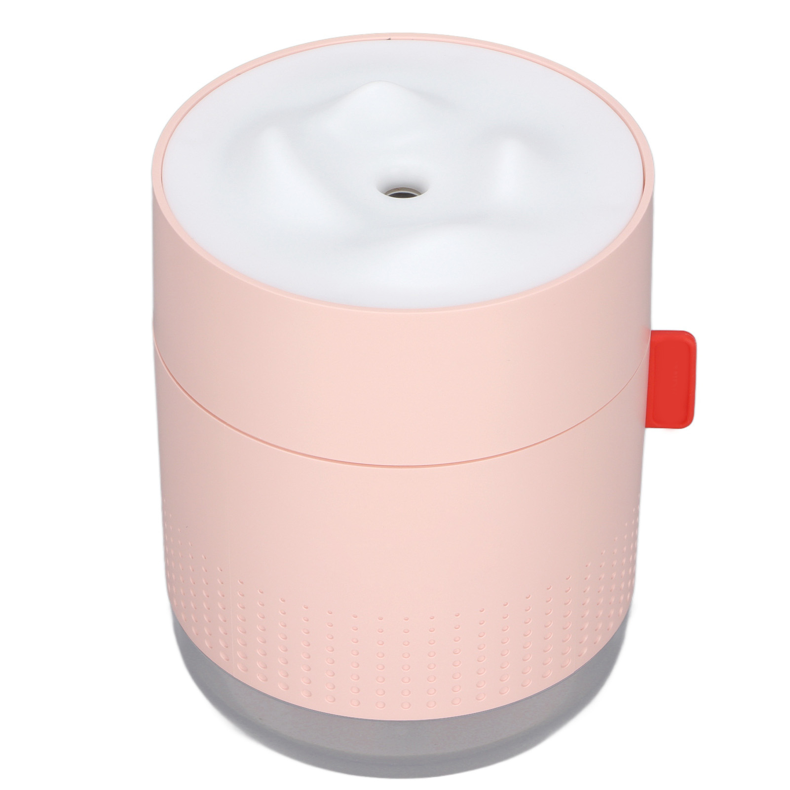 Gxzj623 Snow Mountain Luftbefeuchter, 500 Ml, Leiser Betrieb, Automatische Abschaltung, Nachtlicht, 2 Befeuchtungsmodi (pink)