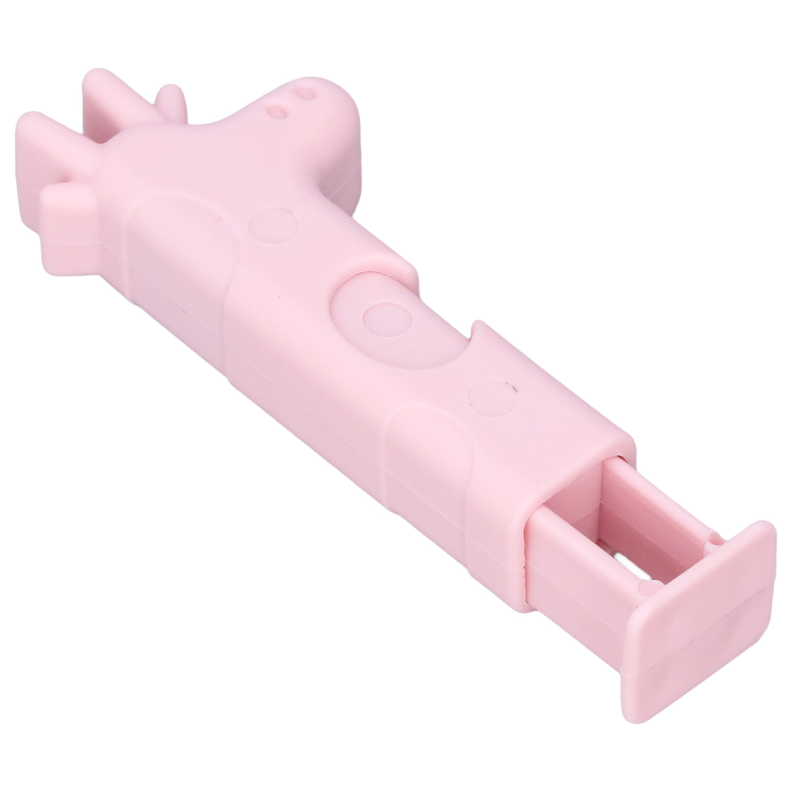 Feuchtigkeitsbeständige Beutelclips Mit Giraffenmuster Für Plastiktüten, Ideal Zur Aufbewahrung Von Lebensmitteln, Insbesondere Brot Und Snacks. Farbe: Rosa.