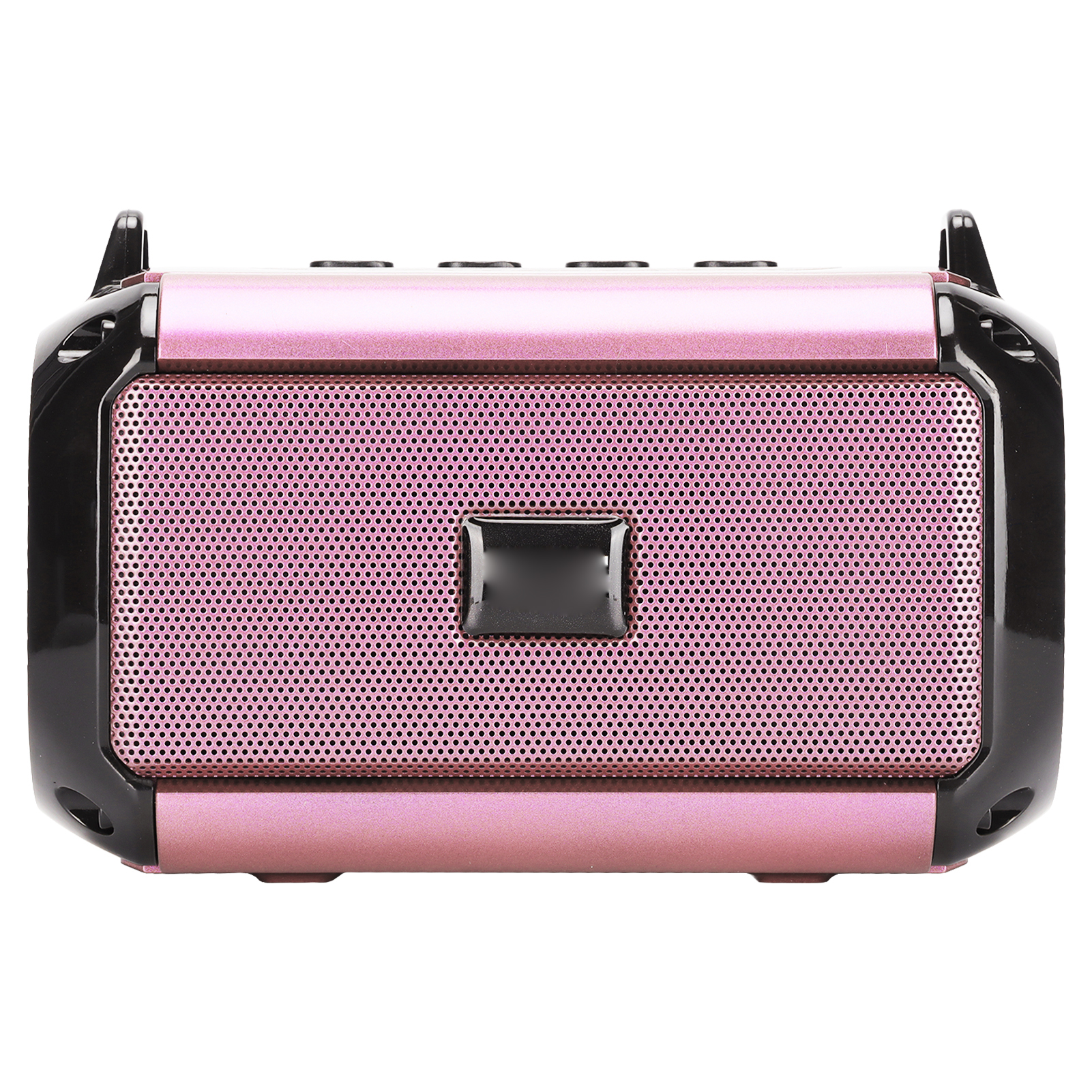 360°-stereo-funklautsprecher Mit Geräuschunterdrückung, Tragbarem Bluetooth-lautsprecher Und Ladekabel, Pink