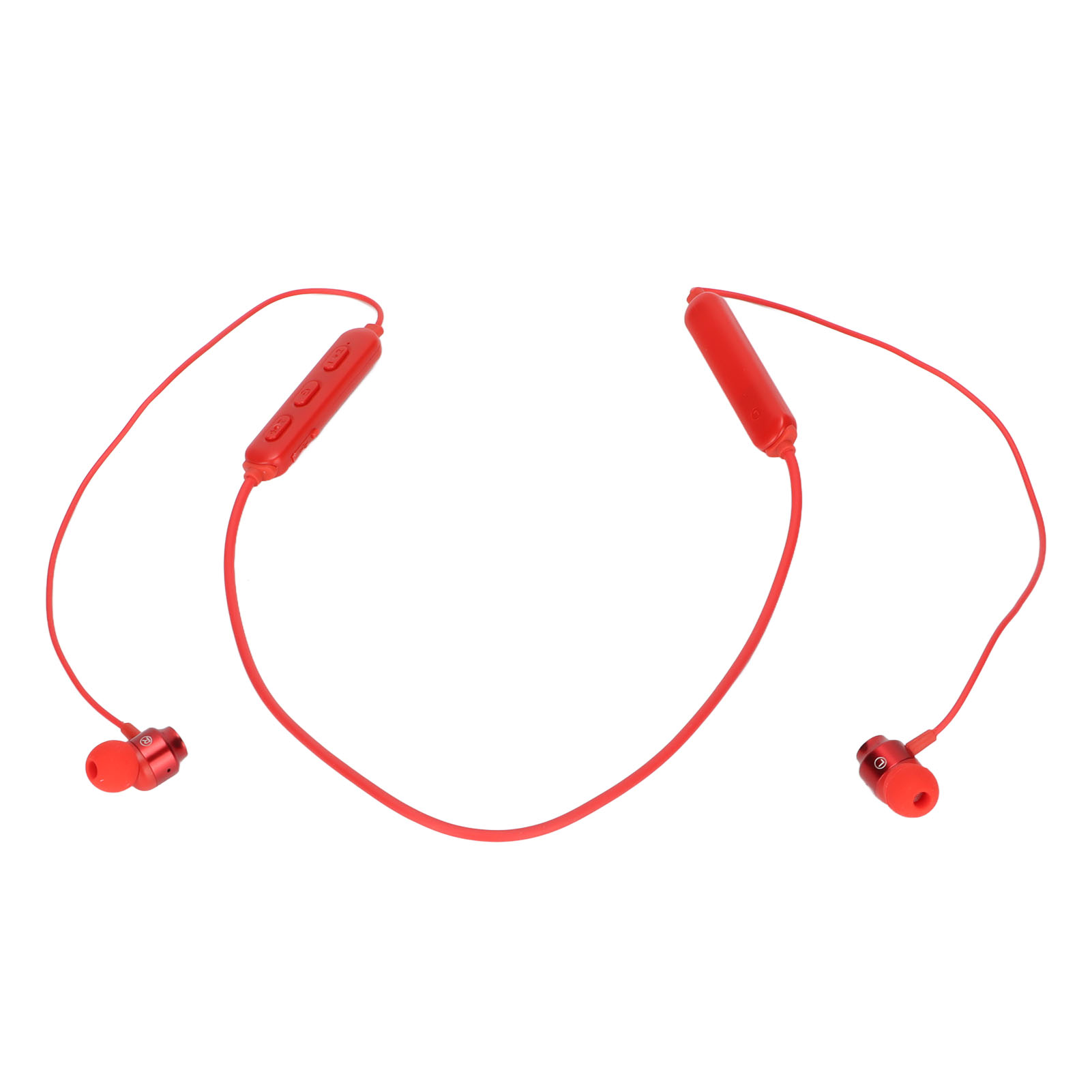 Kabelloser Bluetooth-kopfhörer Zum Umhängen, Mit Eingebautem Mikrofon Und Geräuschunterdrückung, Ideal Für Sport (rot).