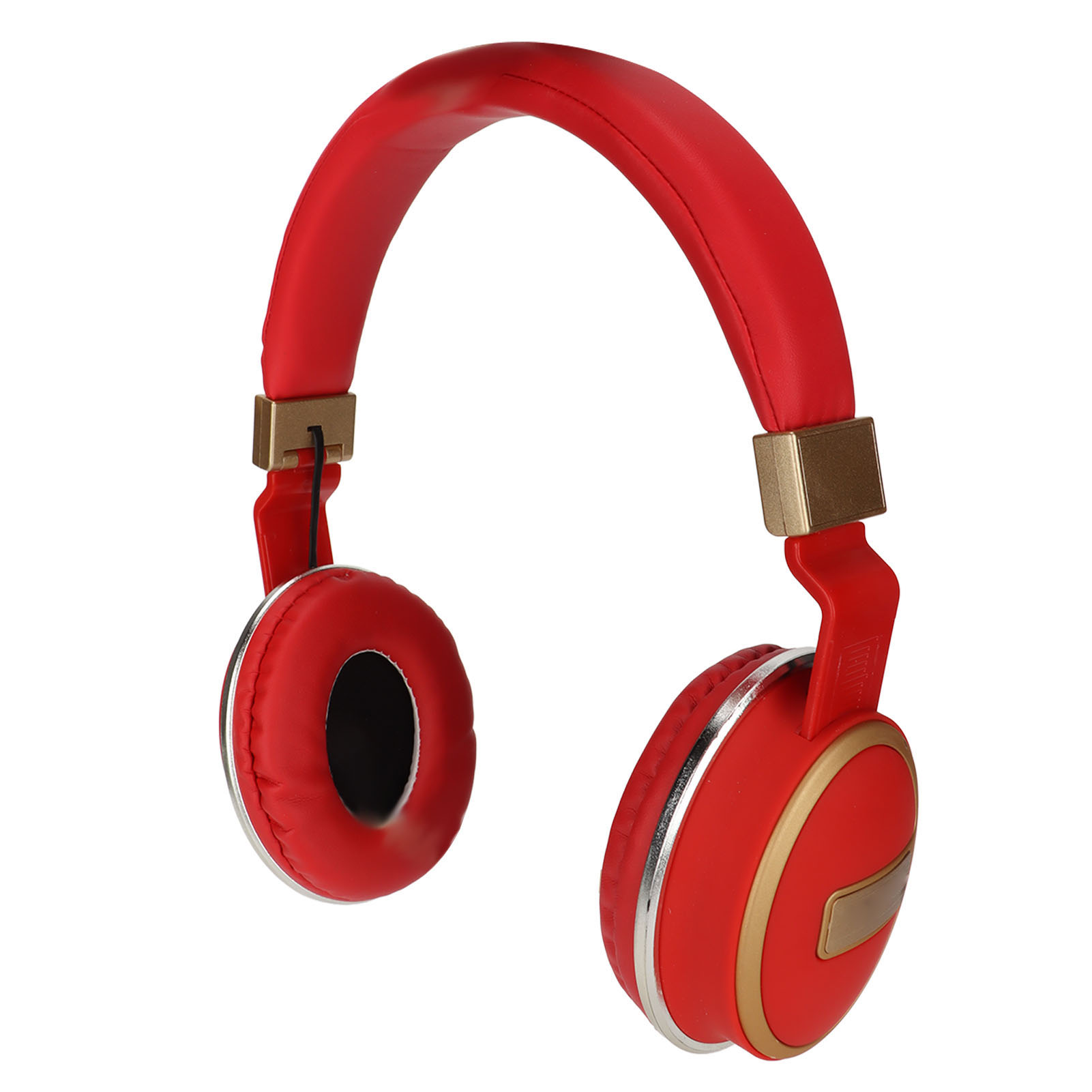 Faltbares Bluetooth-headset Lx-510bt Mit Komfortablen Ohrpolstern Aus Leder, Für Pc Und Smartphone (rot)