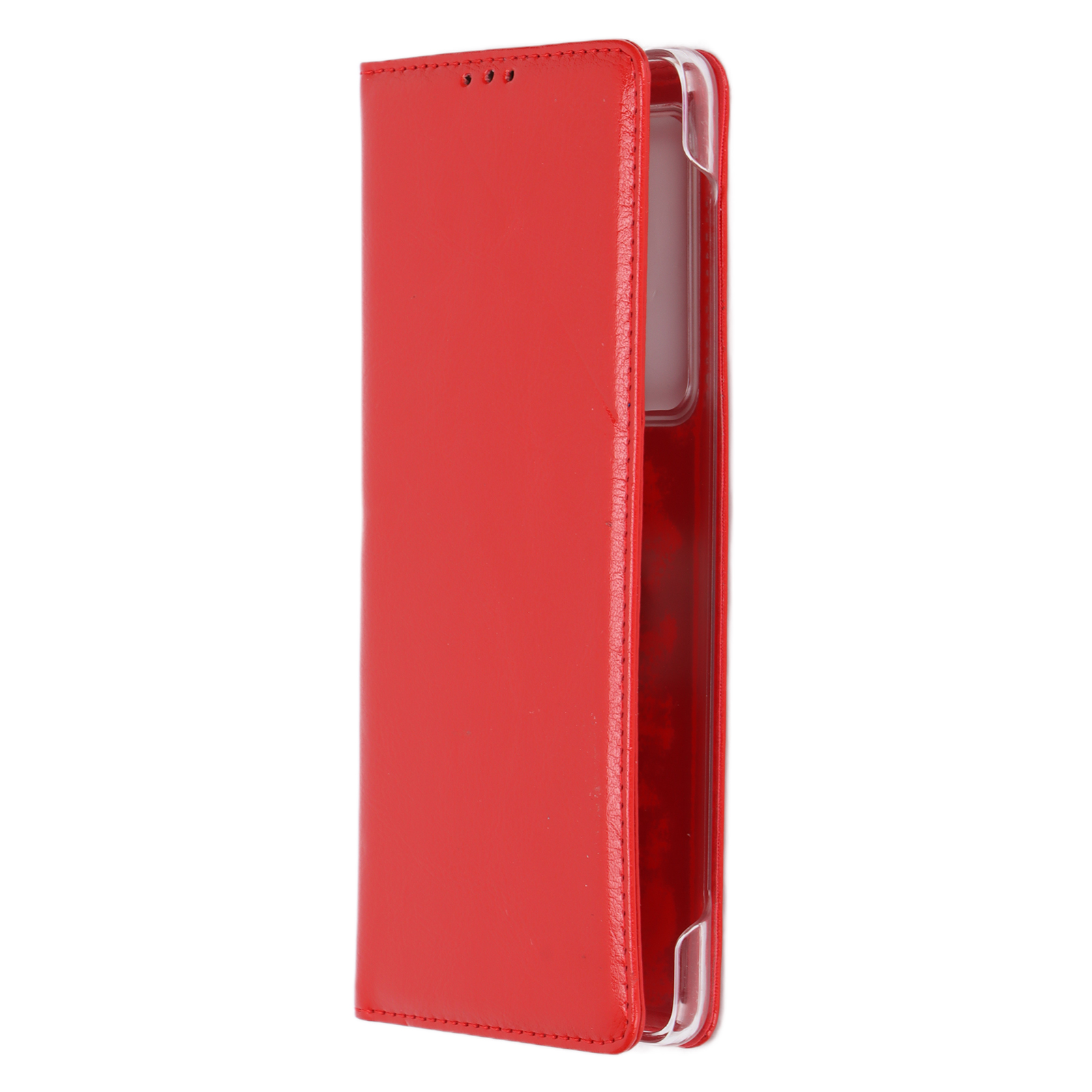 Kratzfeste, Faltbare Und Schützende Leder-klapphülle Für Huawei Mate X2 (rot)