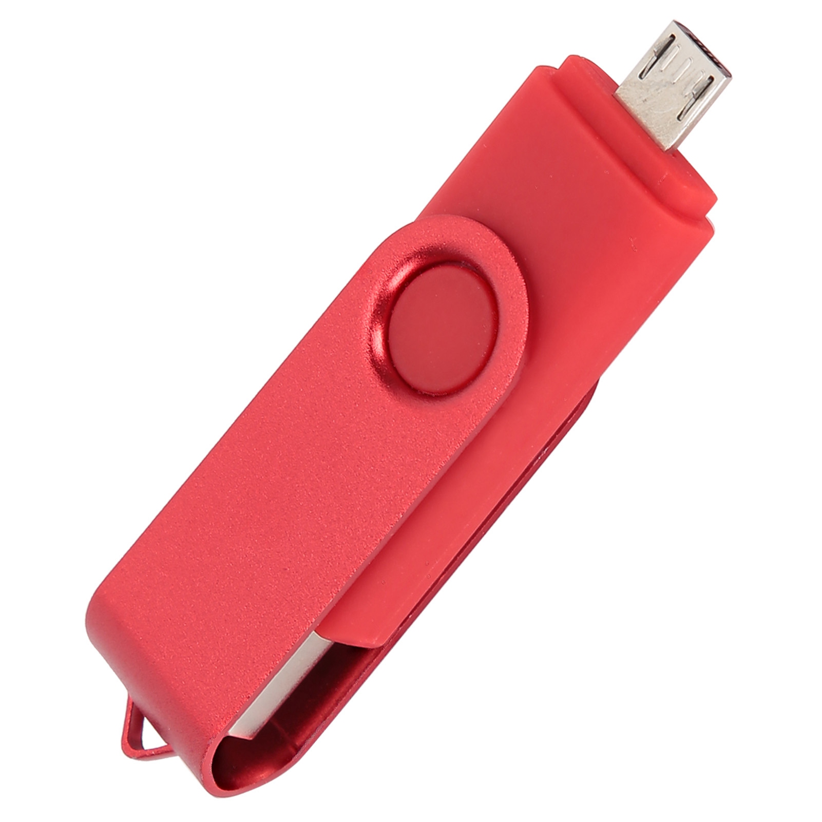 2-in-1 Usb 2.0 Otg-flash-laufwerk, Kompatibel Mit Smartphones, Cw10040, Rot, 8 Gb