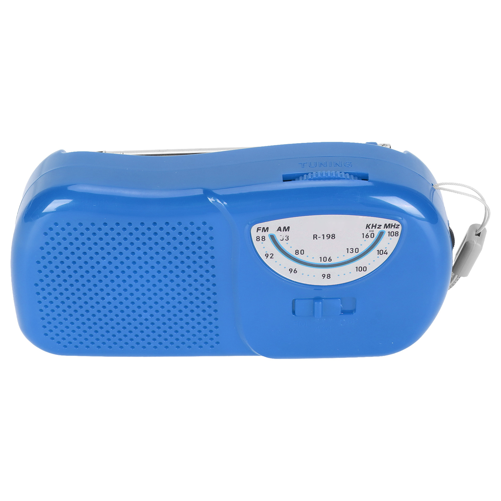 Professionelles, Hochempfindliches Am/fm-radio Mit Eingebautem Lautsprecher Und Klarem Klang, Vintage-mini-taschenradio Für Reisen Und Zuhause (blau).