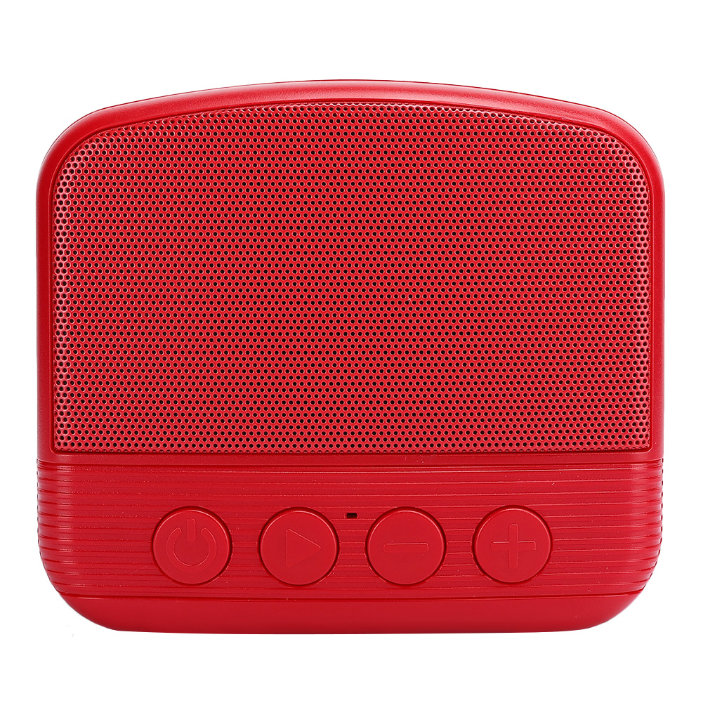 Leichter Und Kompakter Kabelloser Bluetooth-lautsprecher Mit Tragbarem Mini-subwoofer Für Mobiltelefone Und Den Einsatz Im Freien (rot)