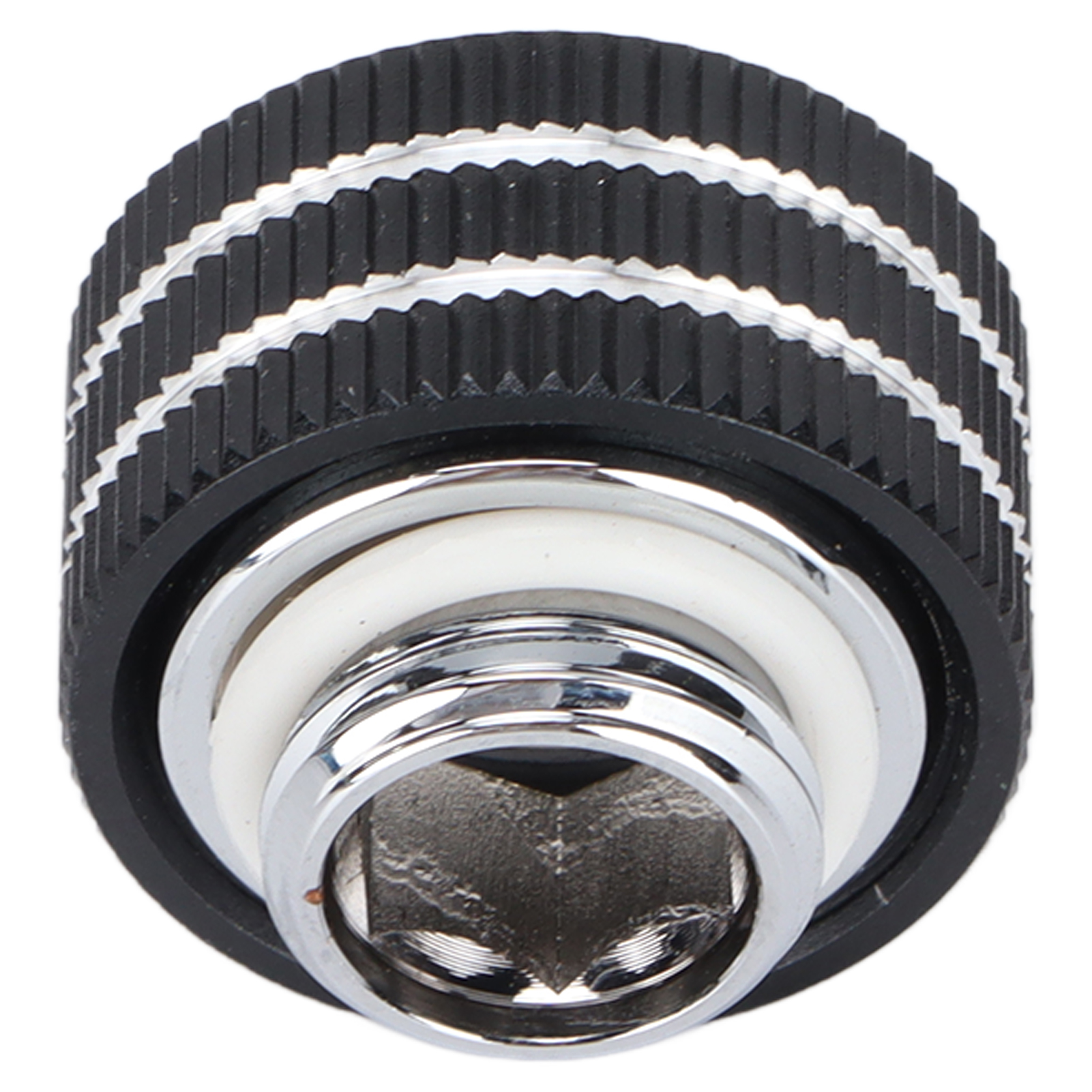 Starre Schlauchverschraubungen, 14 Mm G1/4" Sechskant-innengewinde, Mit O-ringen, Für Computer-flüssigkeitskühlsysteme, Schwarz.