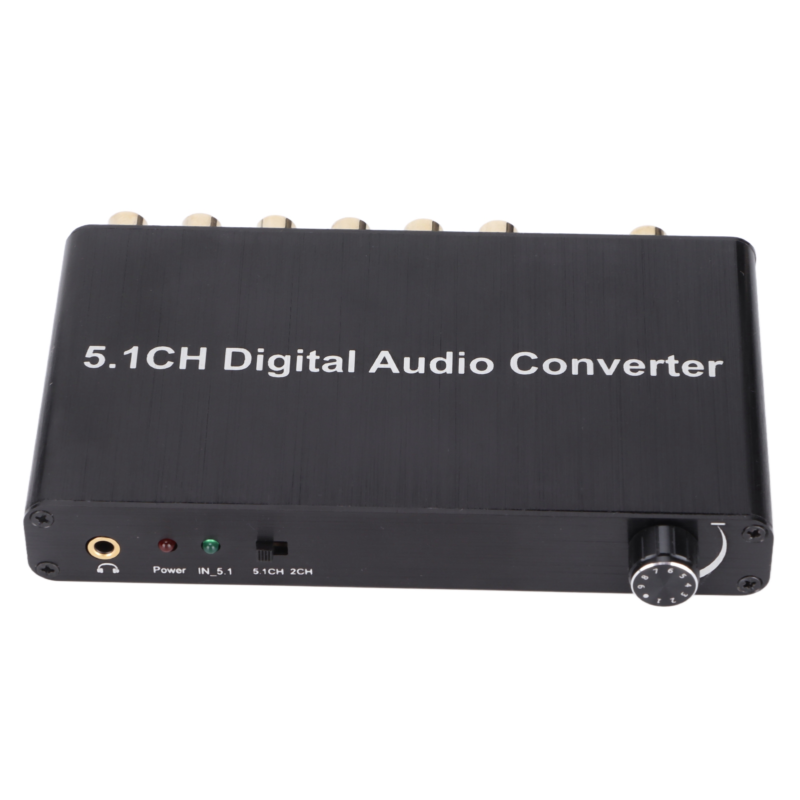 Ay77 5.1-kanal Digital-analog-wandler (dac), Optischer Toslink-koaxial-digital-audio-decoder Auf 3,5-mm-cinch-buchse Für Xbox, Ps4 Und Fernseher