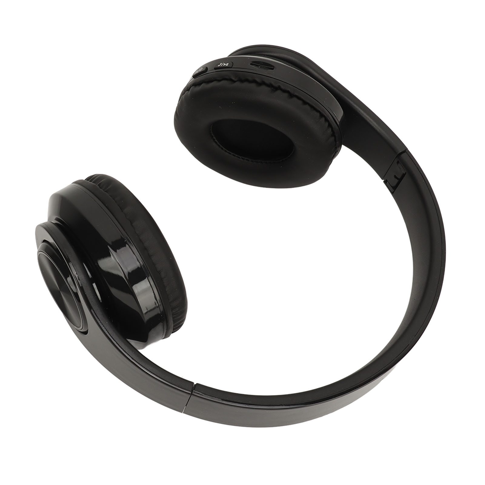 Multifunktionale Hifi-stereo-rgb-bluetooth-kopfhörer Mit Farbverlaufsbeleuchtung, Faltbar Und Mit Klinkenstecker Ausgestattet, Schwarz.