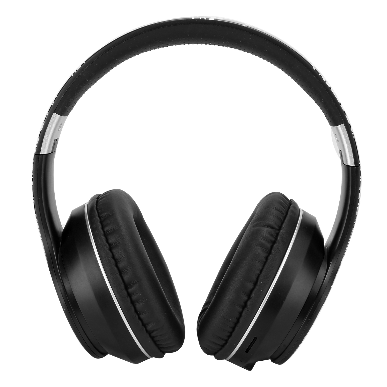 Kabellose Bluetooth-ohrhörer (bt5.0) Mit Geräuschunterdrückung, Stereoklang, Faltbarem Design, Ideal Für Sport, In Schwarz Und Silber. Faltbare Sport-ohrhörer.