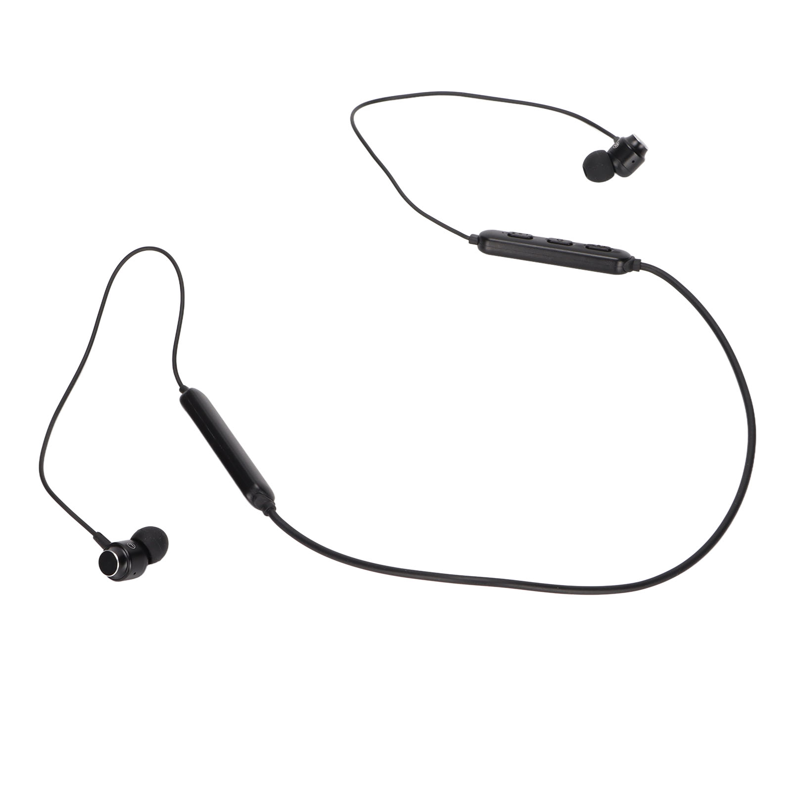 Kabelloser Bluetooth-kopfhörer Zum Tragen Um Den Hals, Mit Eingebautem Mikrofon Und Geräuschunterdrückung, Ideal Für Sport (schwarz).