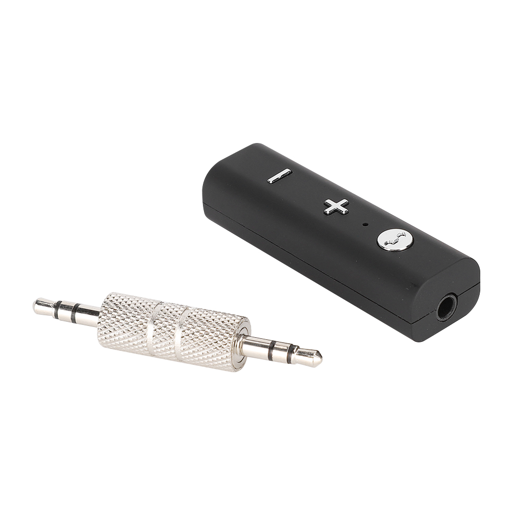 Schwarzer Abs-nackenclip, Elegant, Kompakt Und Leicht, 3,5-mm-aux-anschluss, 2-in-1: Kopfhörer, Autolautsprecher, Bluetooth-audioempfänger