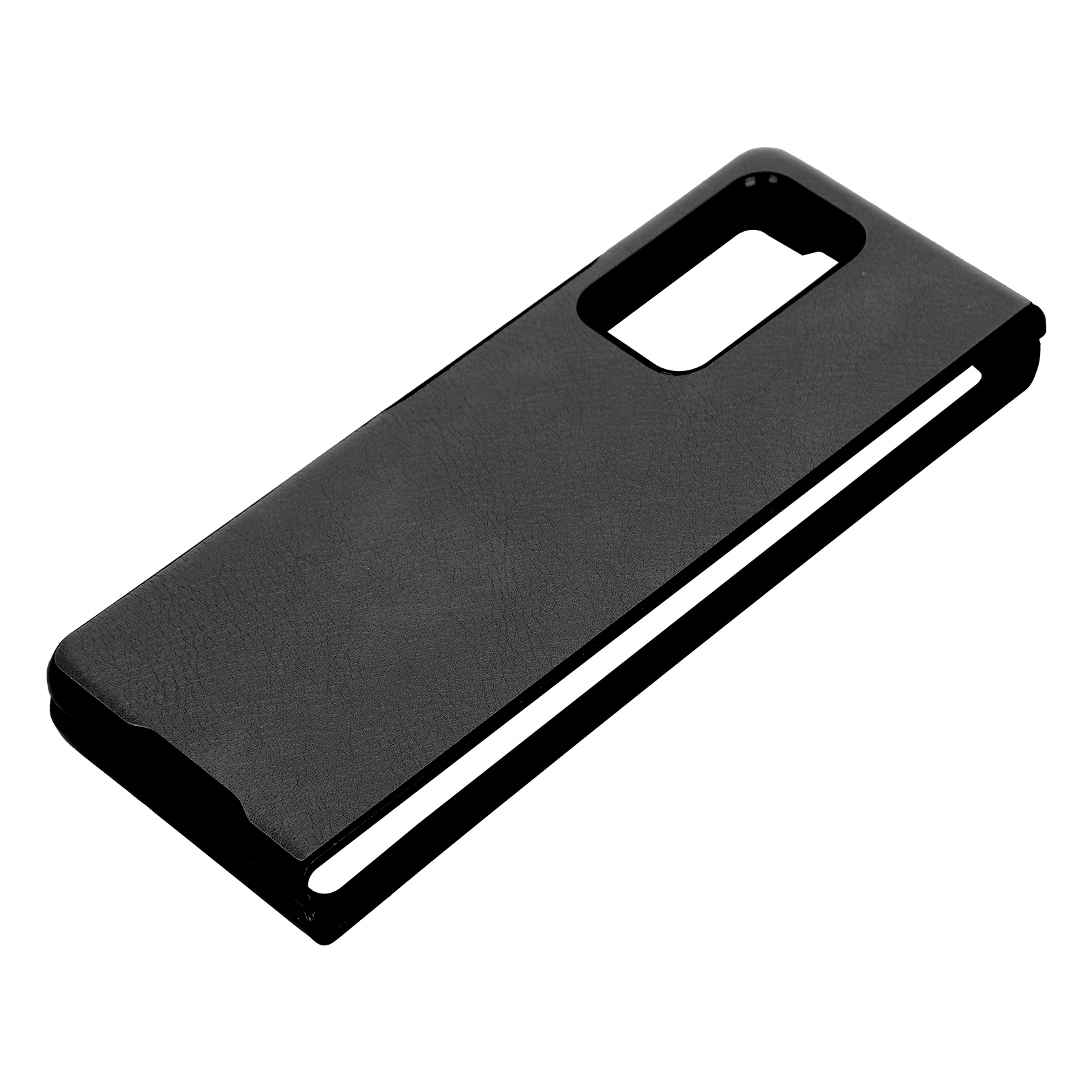Schutzhülle Aus Leder Für Samsung Galaxy Z Fold 2, Stoßfeste Hülle, Schwarz