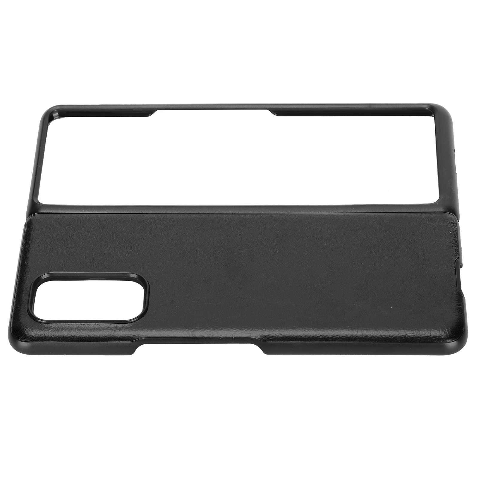 Elegante Lederhülle Im Business-stil Für Xiaomi Mix Fold Smartphone, Optimaler Schutz, Schwarz