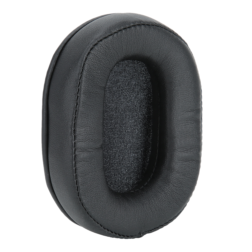Schwarzes Ohrpolster-ersatzset (2 Stück) Für Audio-kopfhörer, Kompatibel Mit Den Modellen Ath Msr7, M20, M30, M50x, M20, M40, M40x, Sx1 Und Sony7506 V6.