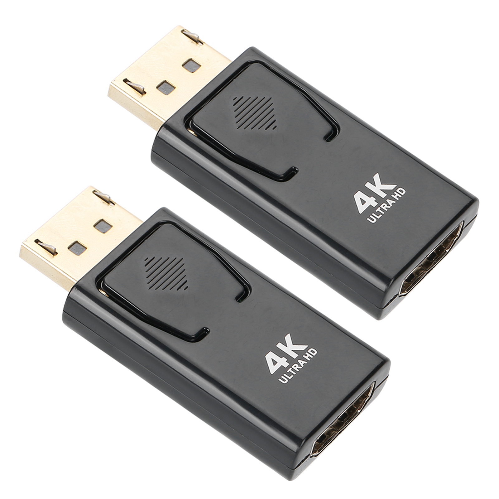 2er-pack Displayport-stecker Auf Hdmi-buchse 4kx2k-adapter Für Pc Und Hd-fernseher
