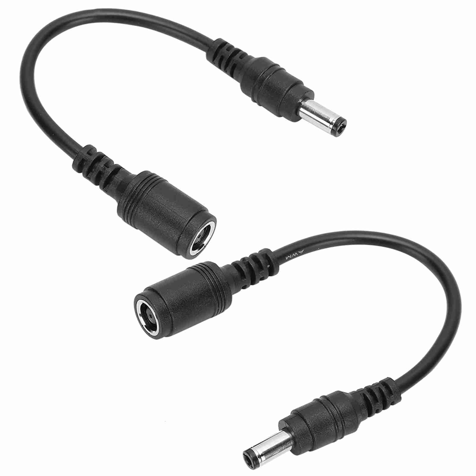 2er-pack Dc-netzadapter (7,4 X 5,0 Mm Buchse Auf 5,5 X 2,5 Mm Stecker) Für Hp Laptops