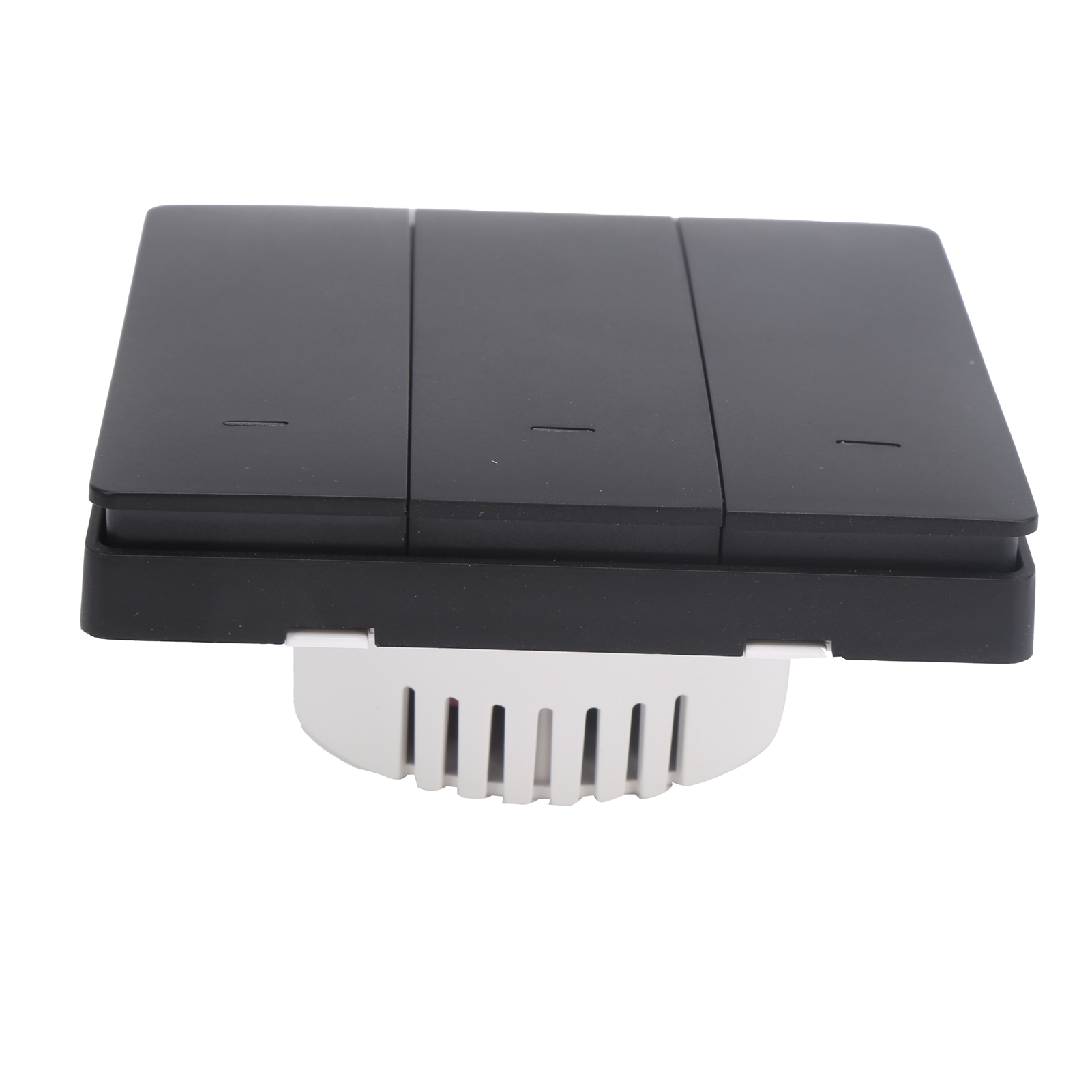 Schwarzer Smart-schalter, Wlan-fernbedienung, 600 W, 100–240 V Ac, 10 A