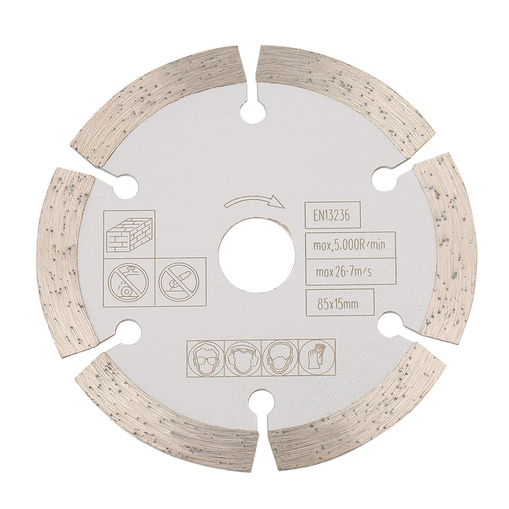 85 Mm X 15 Mm Runde Diamanttrennscheibe Für Rotierende Holzbearbeitungswerkzeuge
