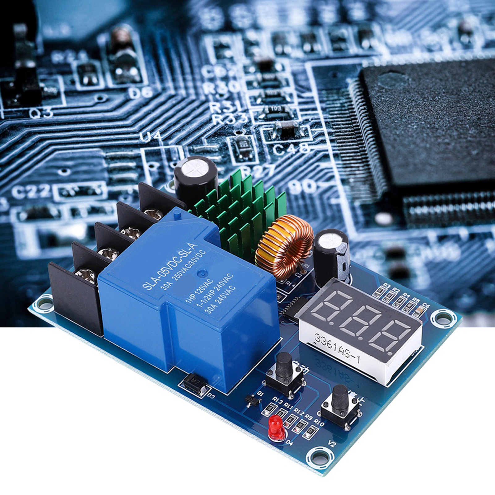Xh M604 Batterieladesteuermodul, 6-60v Dc Schutzplatine Für Automatische Ladeabschaltung