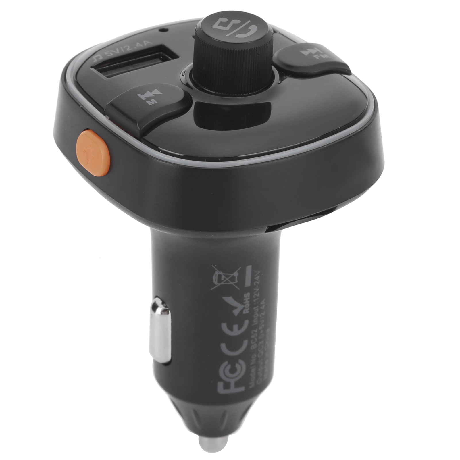 Bluetooth 5.0 Fm-transmitter, Freisprecheinrichtung Für Mp3-player, Mehrfarbige Rgb-beleuchtung, Dual-usb-ladegerät