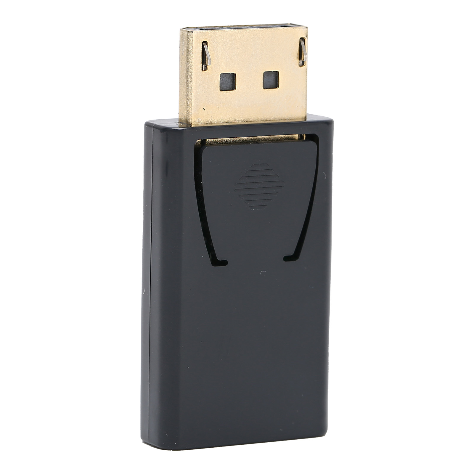 4k Dp-stecker Auf Hd-buchse Multimedia-interface-adapter, 1,4 V Vergoldeter Konverter, Schwarz