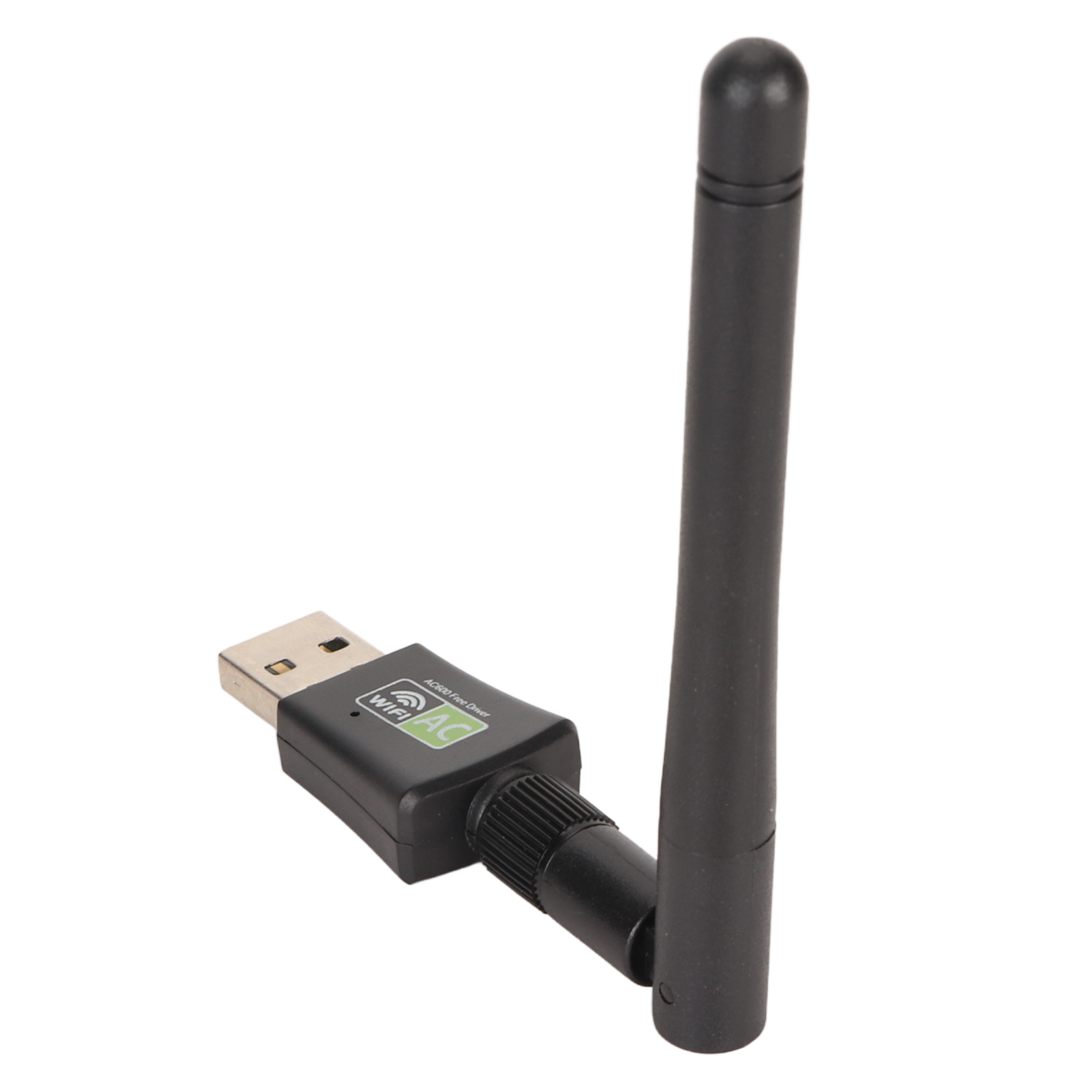 Dualband-wlan-dongle (2,4 Ghz/5 Ghz) Mit 600 Mbit/s Über Usb 2.0, Einzelantenne, Access-point-modus, Hochsicherer Wlan-adapter Für Büro Und Reisen.