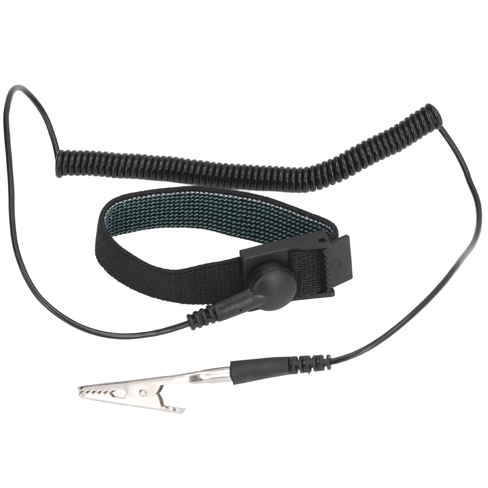 Verstellbares Und Wiederverwendbares Antistatisches Armband Für Elektronische Geräte (schwarz)