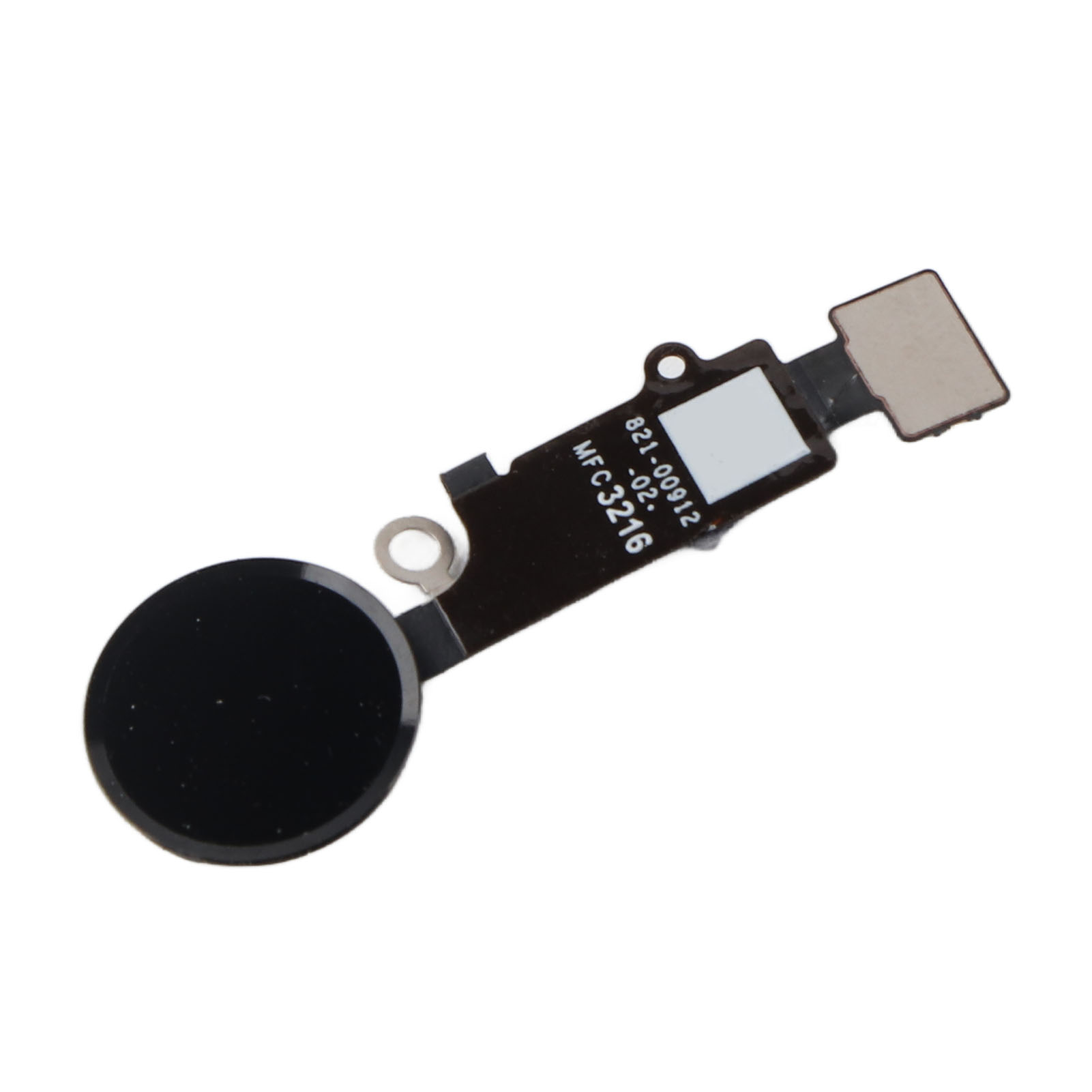 Ersatzknopf, Anschlussflexkabel, Zierknopf Für Iphone 7 / 7 Plus / 8 / 8 Plus (schwarz)