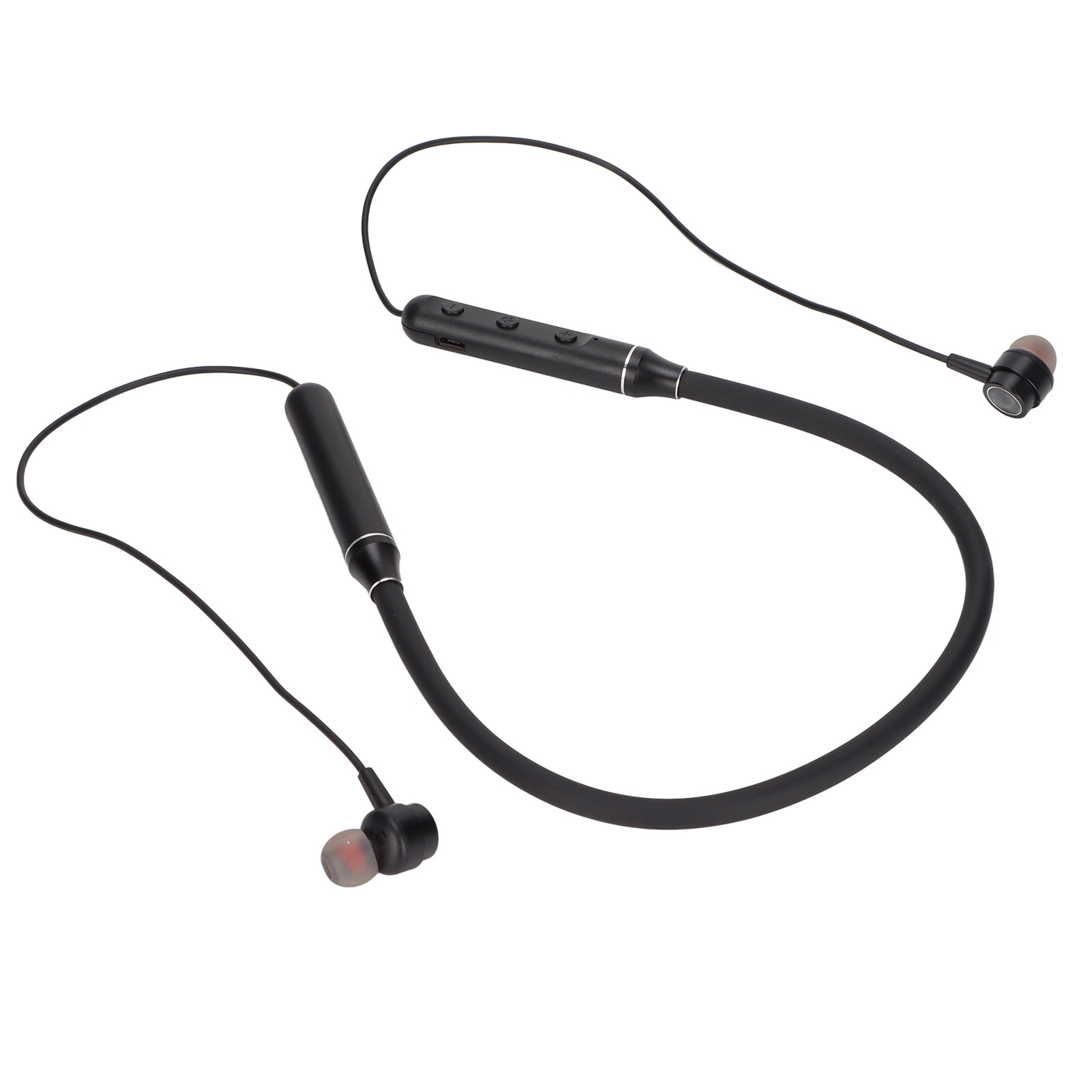 Wsyd600 Bluetooth-nackenbügelkopfhörer, Kabelloses Stereo-headset Für Sport, Laufen Und Spazierengehen (schwarz)