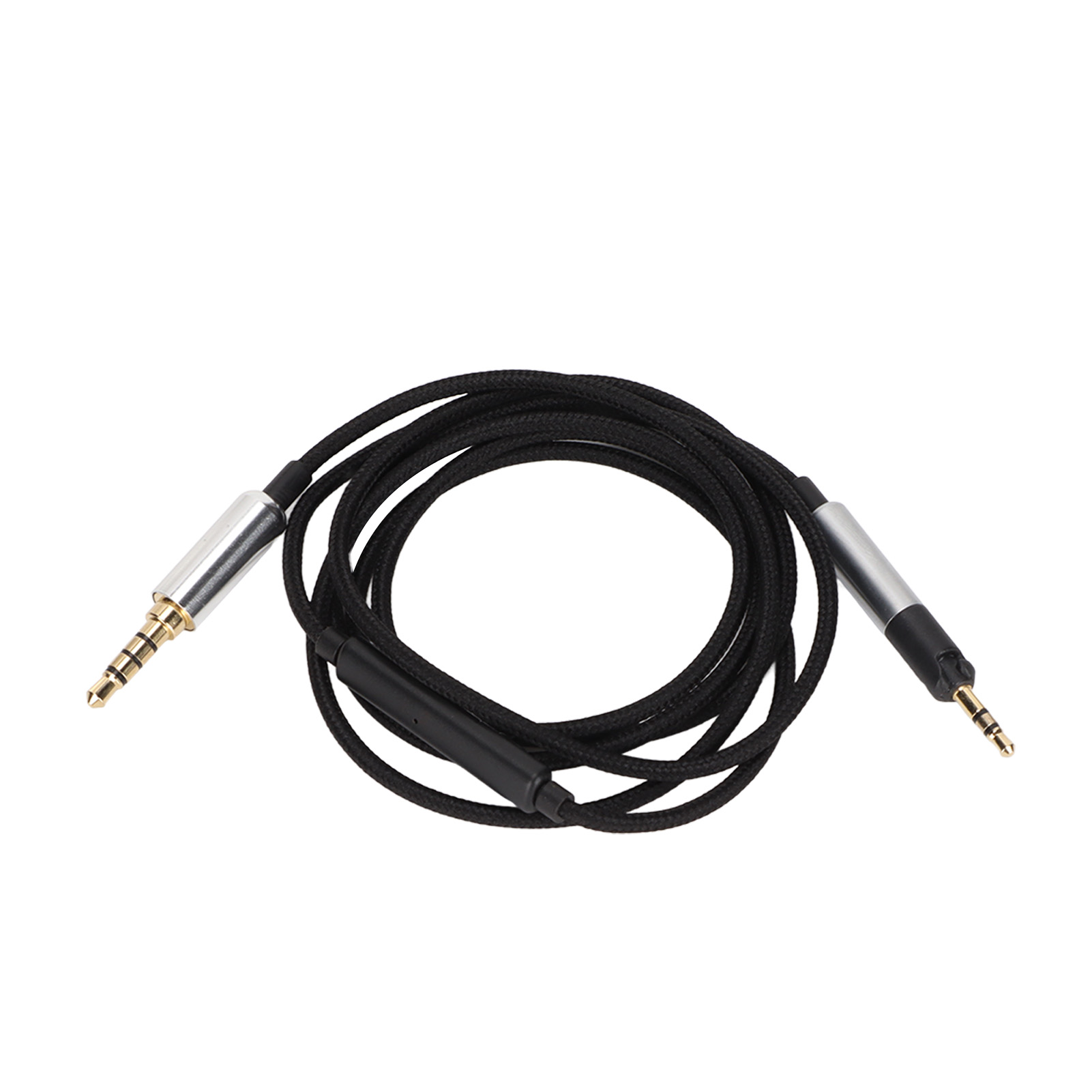 Ersatzkabel Für Sennheiser-kopfhörer, 5-adrig, 120 Cm (47,2 Zoll), Mit Mikrofon Und Lautstärkeregler