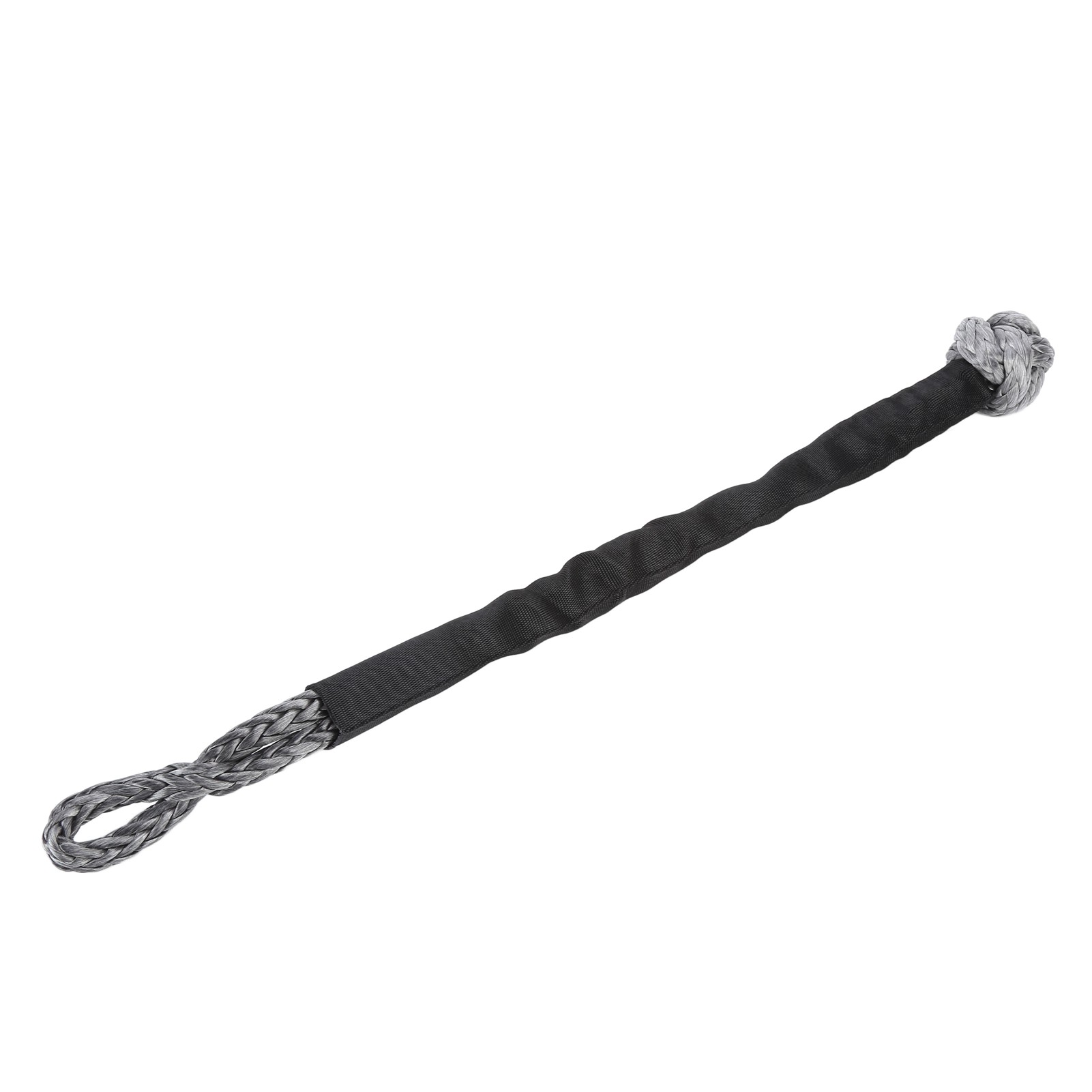 Weicher Schäkel Für Seilwinde, Kabelring, Abschleppzubehör Für Pkw/geländewagen J014 60 Mm 16t (schwarz)