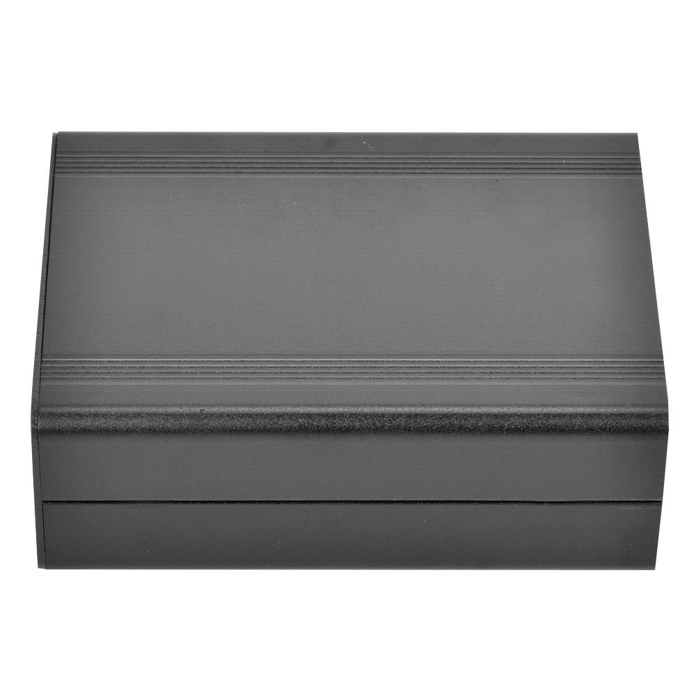 Projektgehäuse Aus Aluminiumlegierung, Sandgestrahlt Und Schwarz Oxidiert, Zum Schutz Der Elektronik.